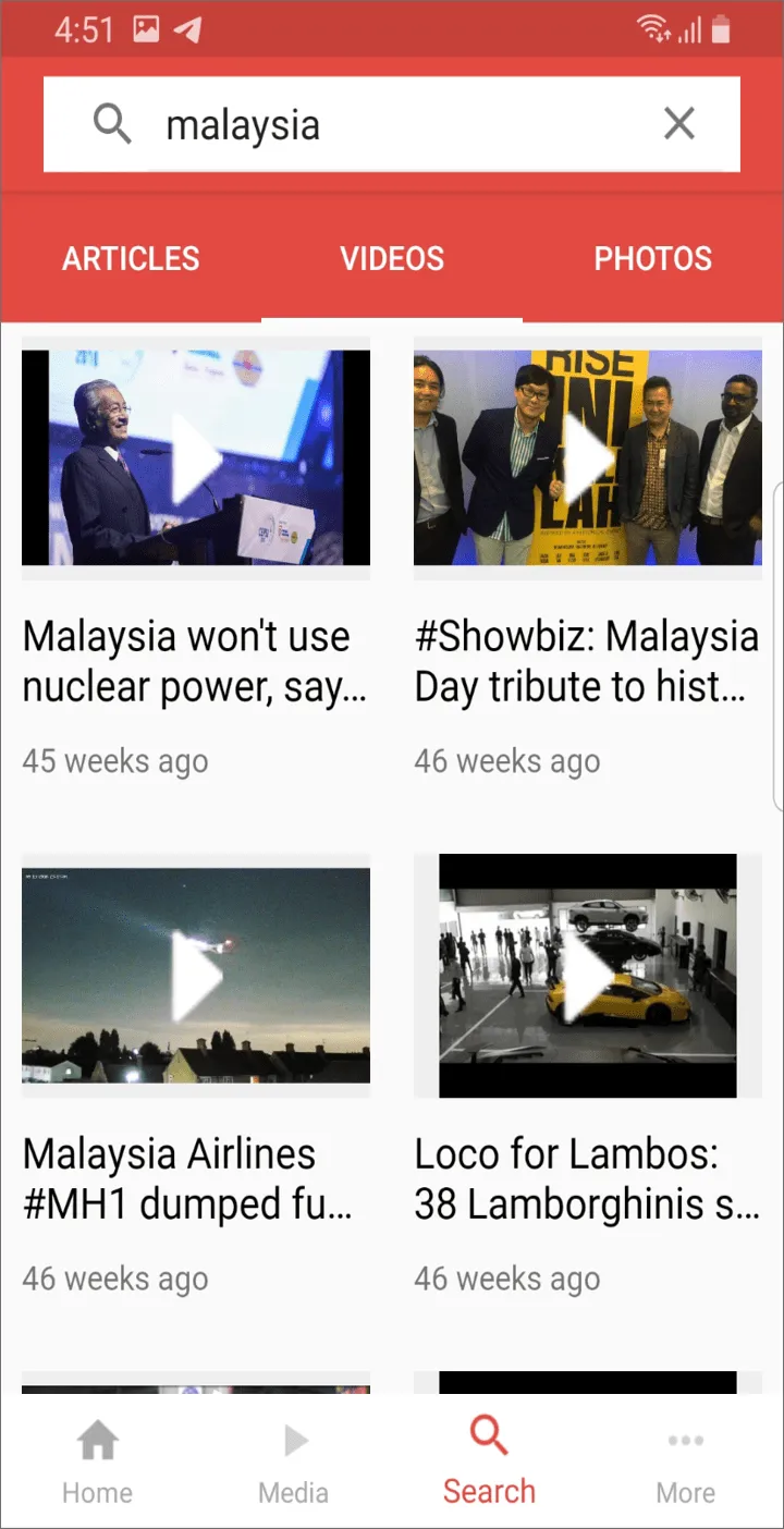 New Straits Times Mobile | Indus Appstore | Screenshot