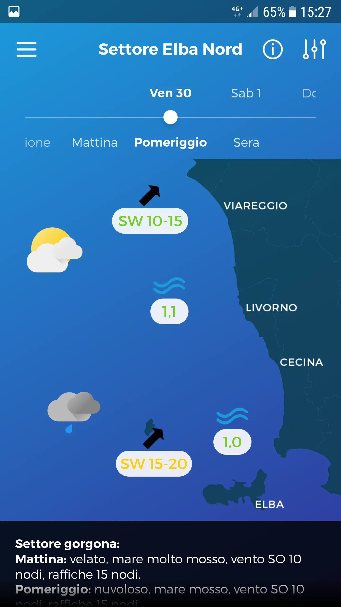 LaMMA Meteo | Indus Appstore | Screenshot