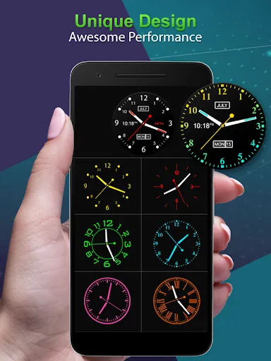 LED Digital Clock Wallpaper | Indus Appstore | Screenshot