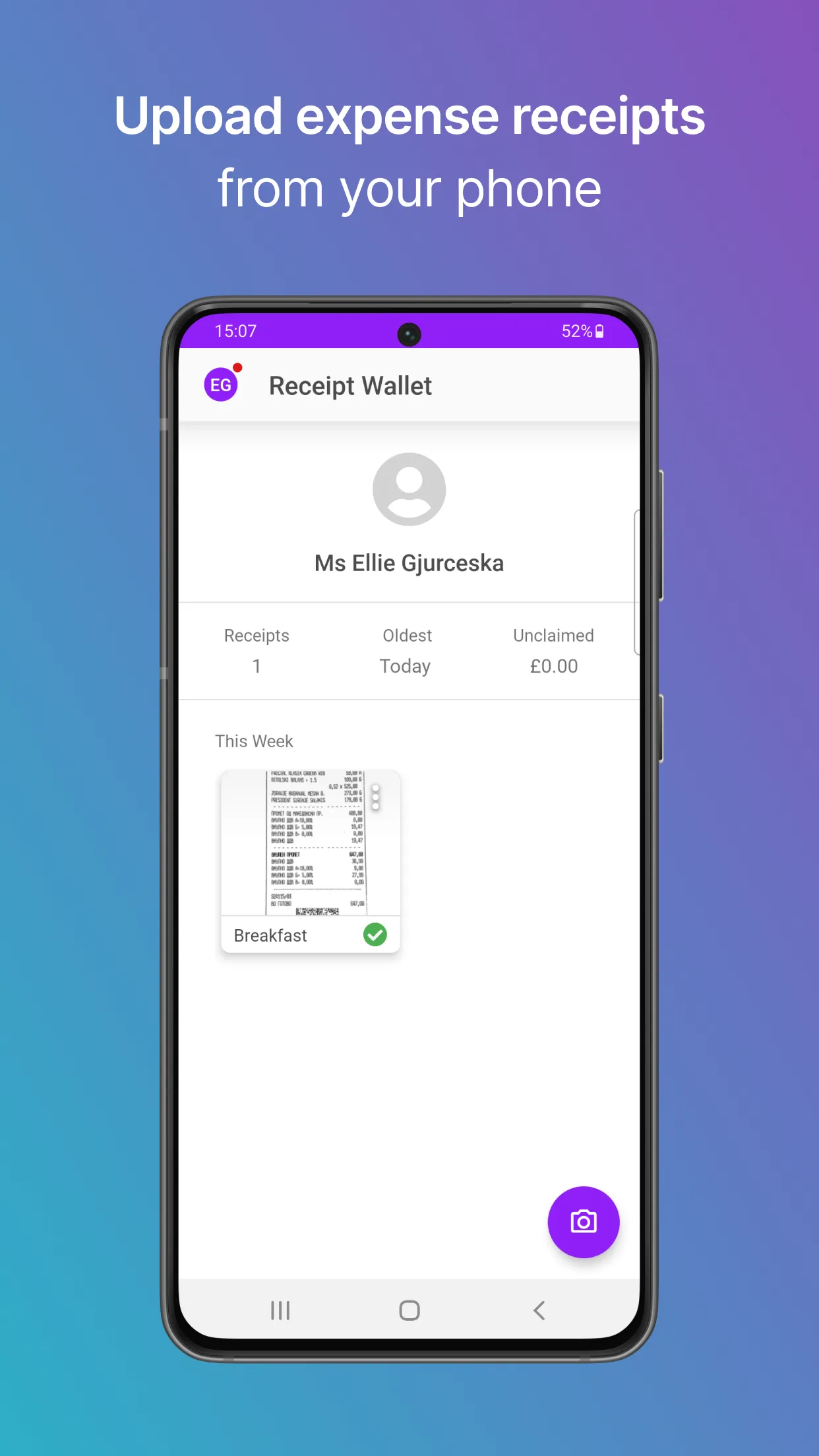 Expenses Mobile | Indus Appstore | Screenshot