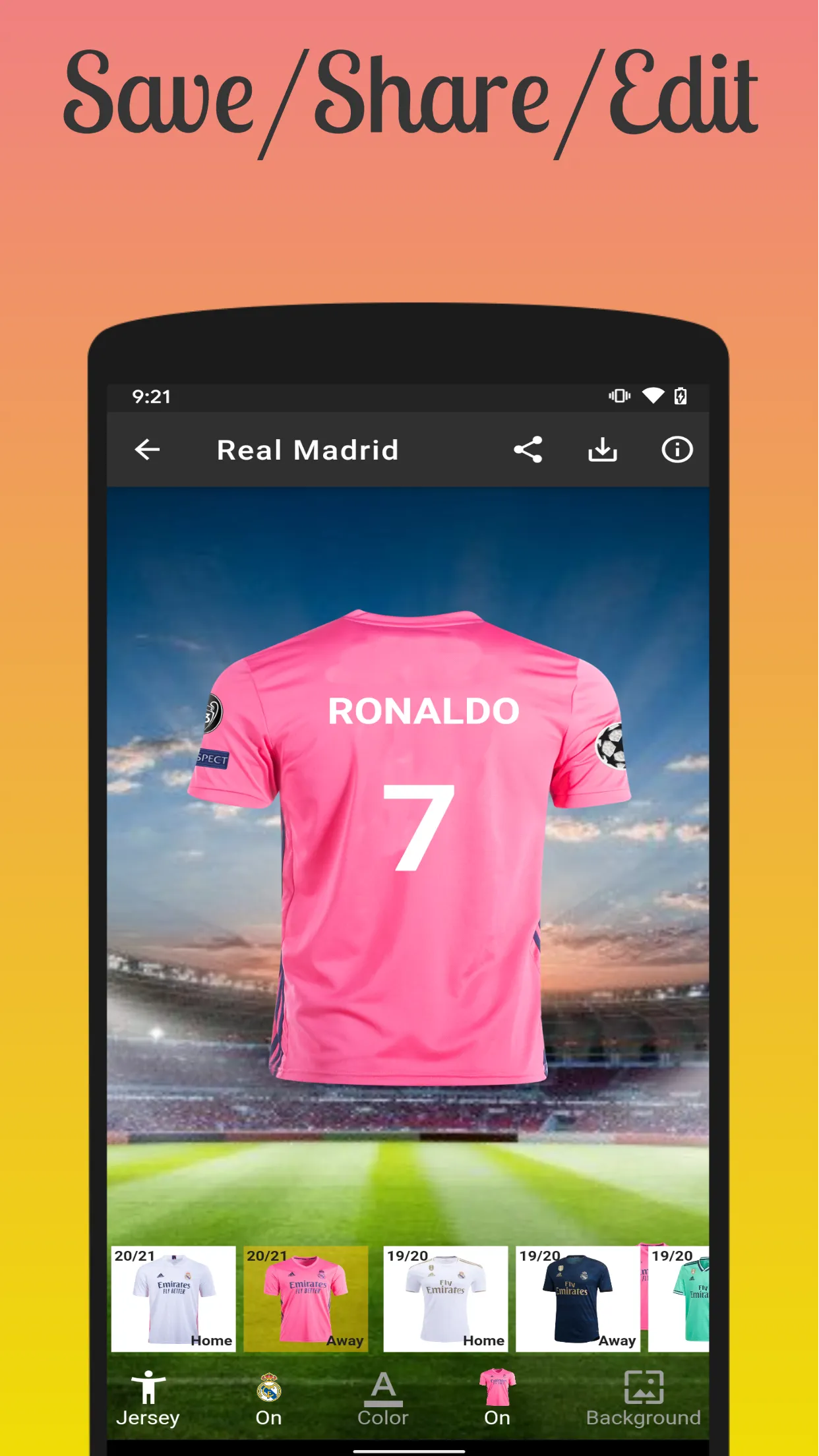 Football Jersey Maker | Indus Appstore | Screenshot