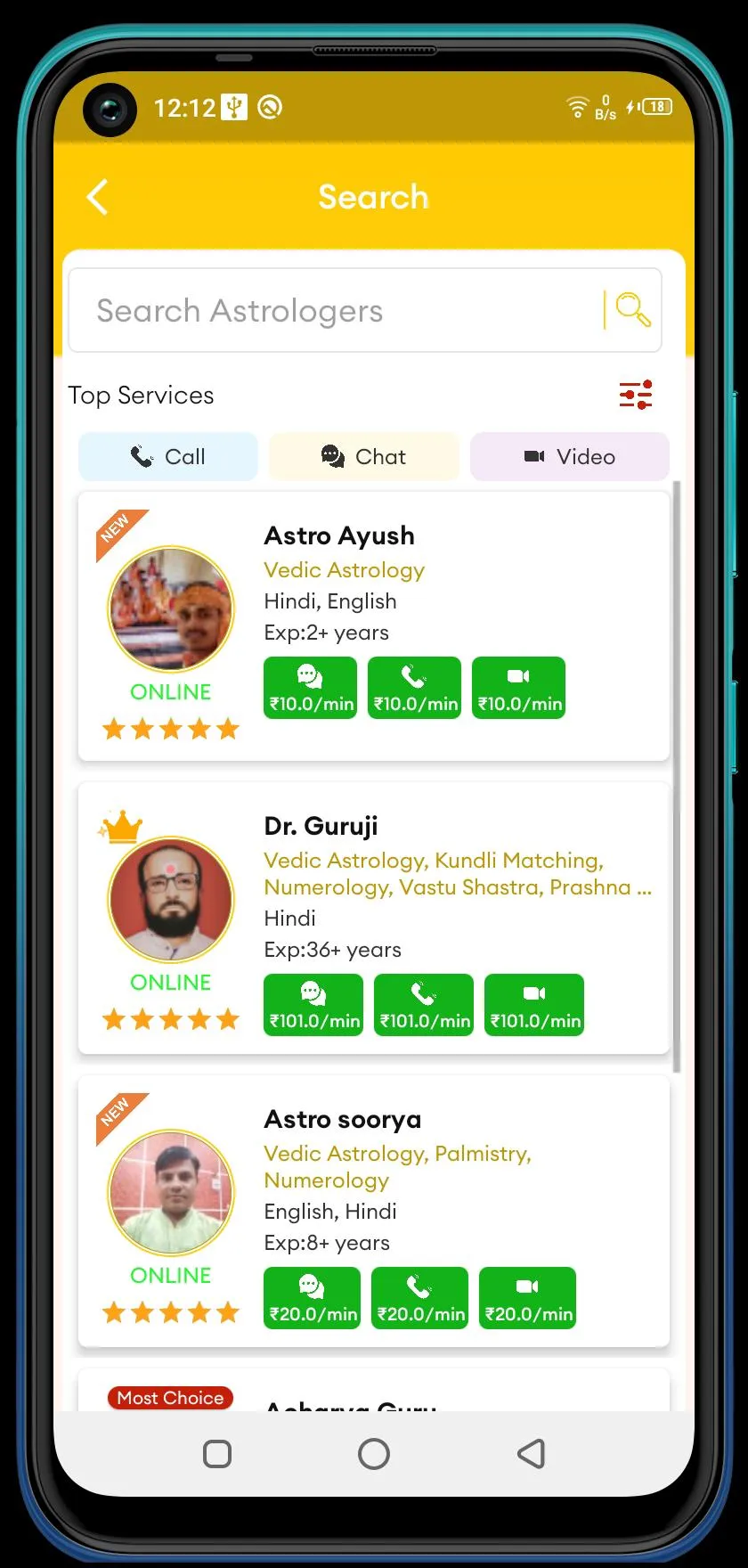 VisionAstro-Talk to Astrologer | Indus Appstore | Screenshot