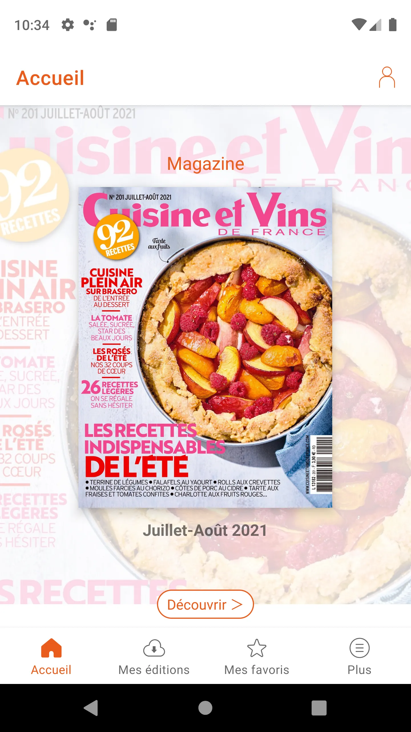 Cuisine et Vins de France | Indus Appstore | Screenshot