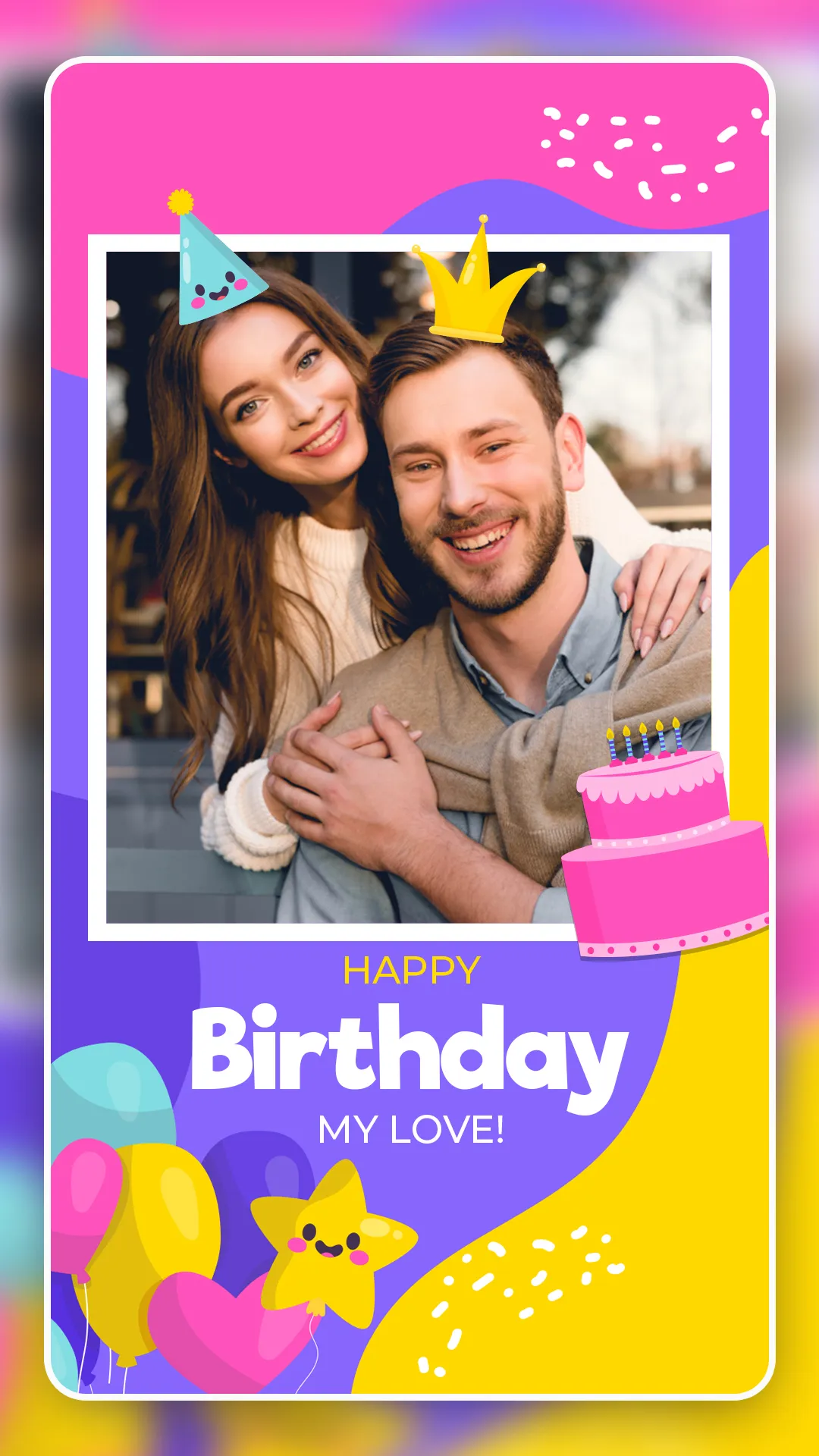 Birthday Photo Frame 2023 | Indus Appstore | Screenshot