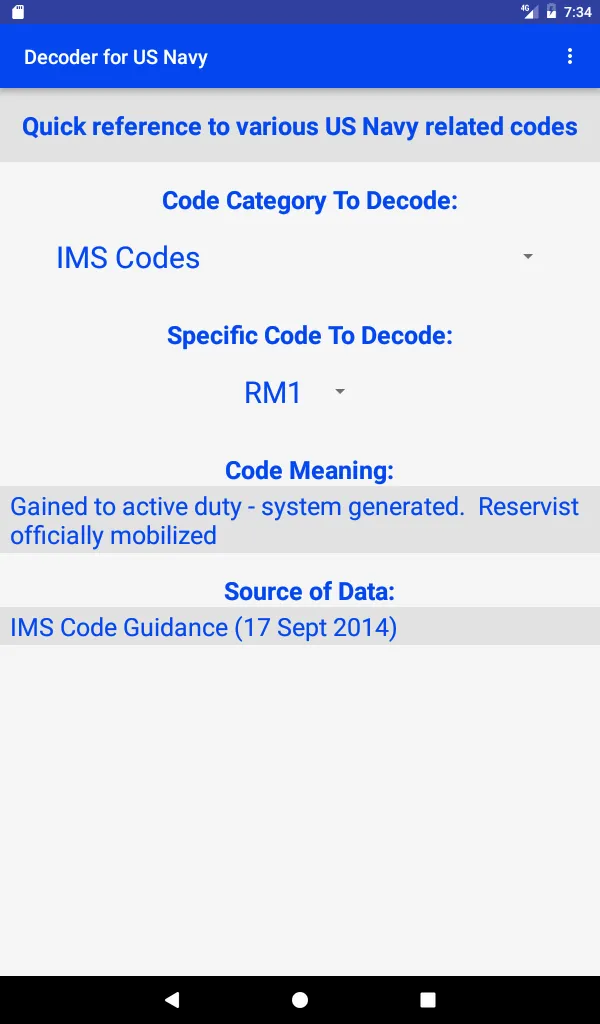 Navy Decoder | Indus Appstore | Screenshot