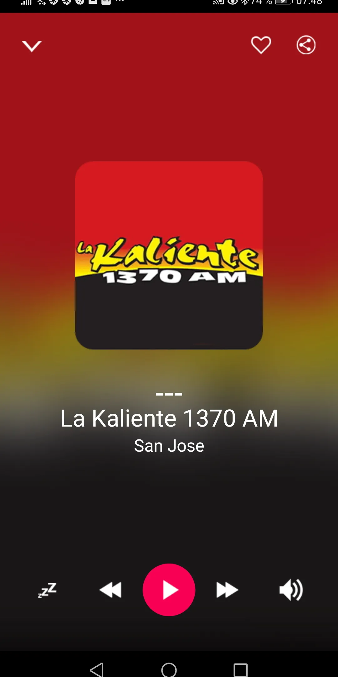 San José Radio Stations - USA | Indus Appstore | Screenshot