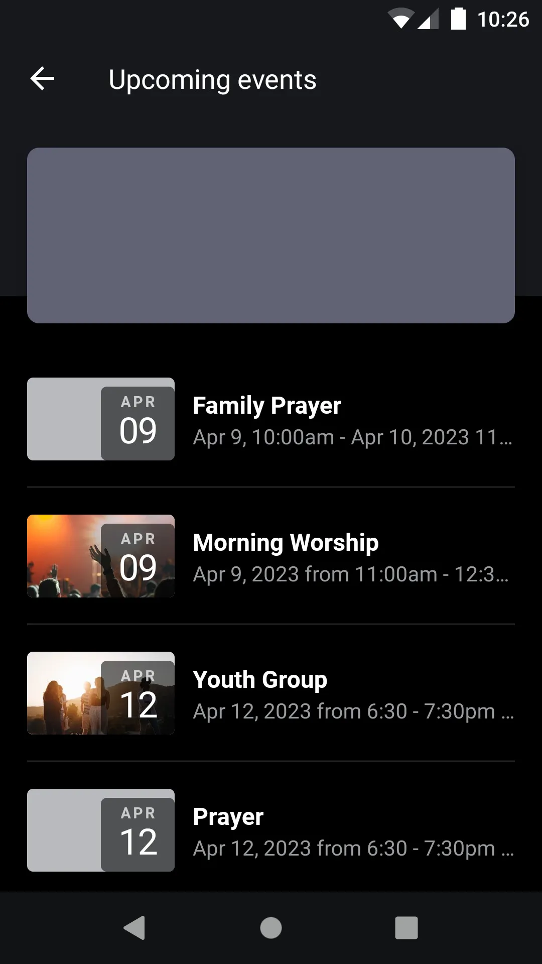 The Lighthouse - Church App | Indus Appstore | Screenshot