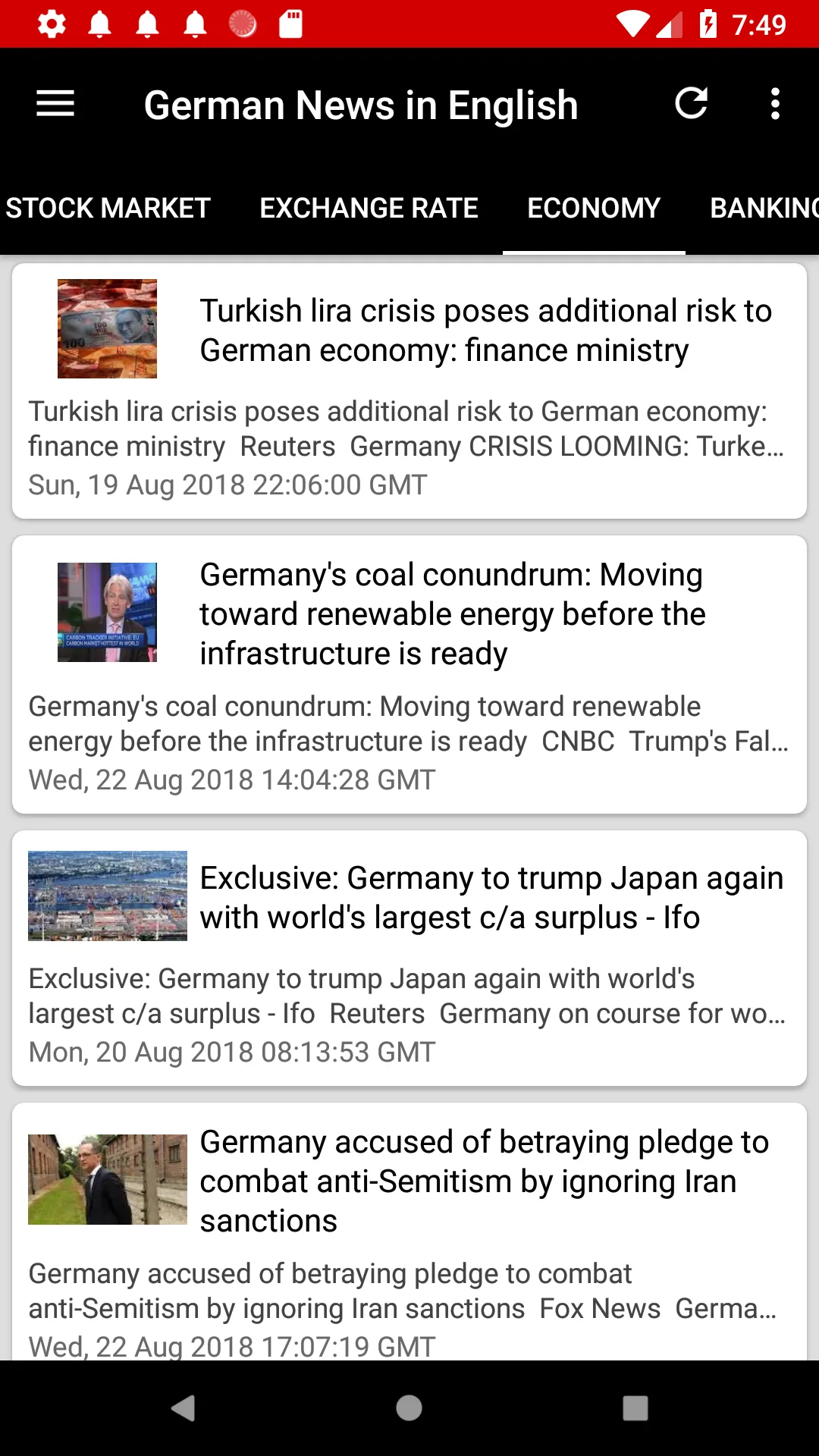 German News in English by News | Indus Appstore | Screenshot