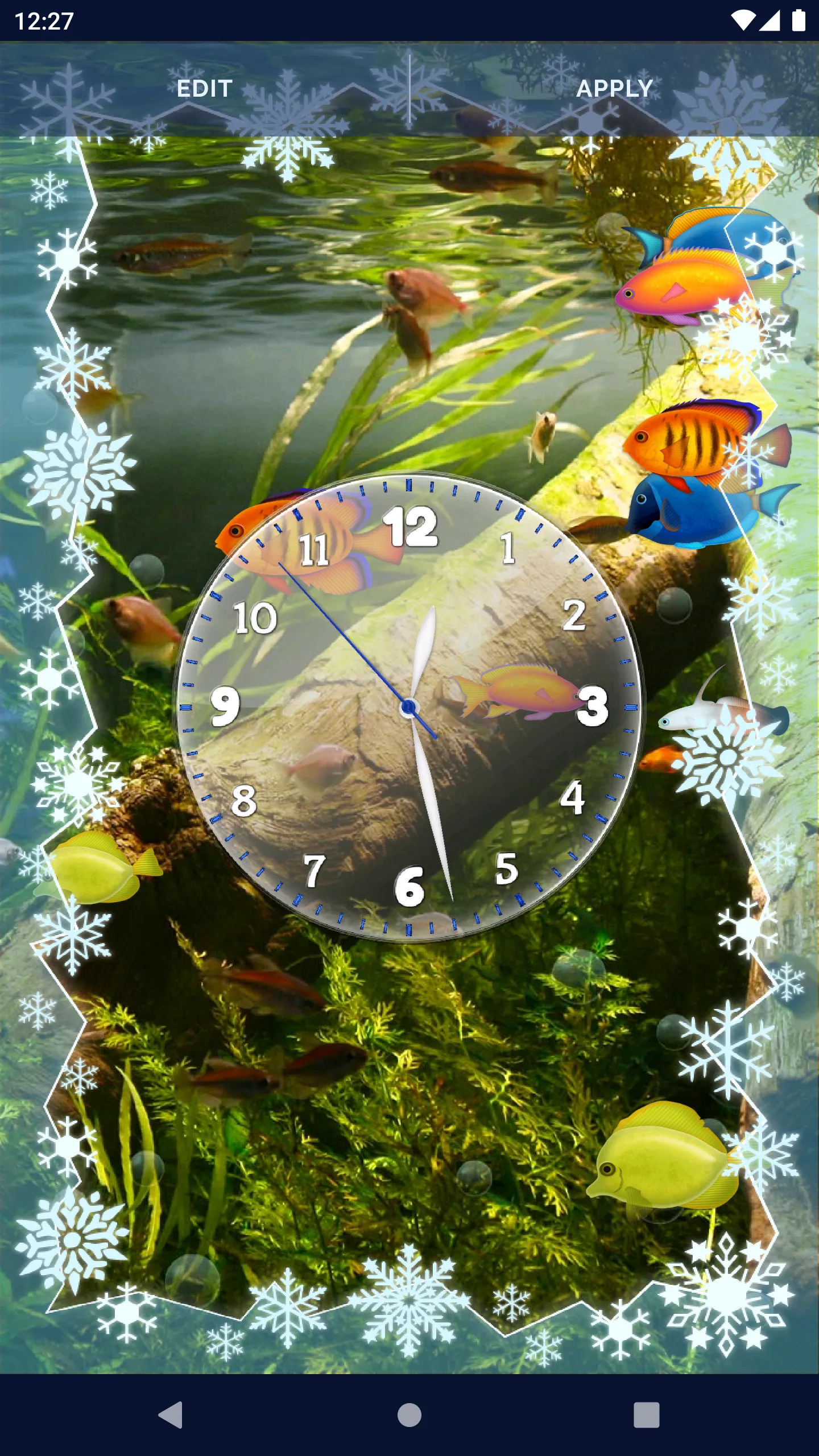 Aquarium Fish Live Wallpaper | Indus Appstore | Screenshot