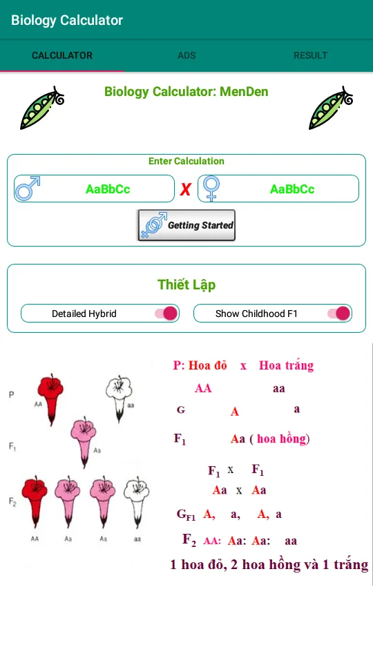 Biology Calculator | Indus Appstore | Screenshot