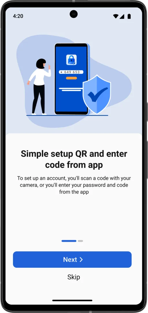 Authenticator Easy App | Indus Appstore | Screenshot