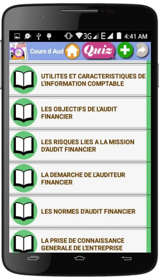 Cours d Audit General | Indus Appstore | Screenshot