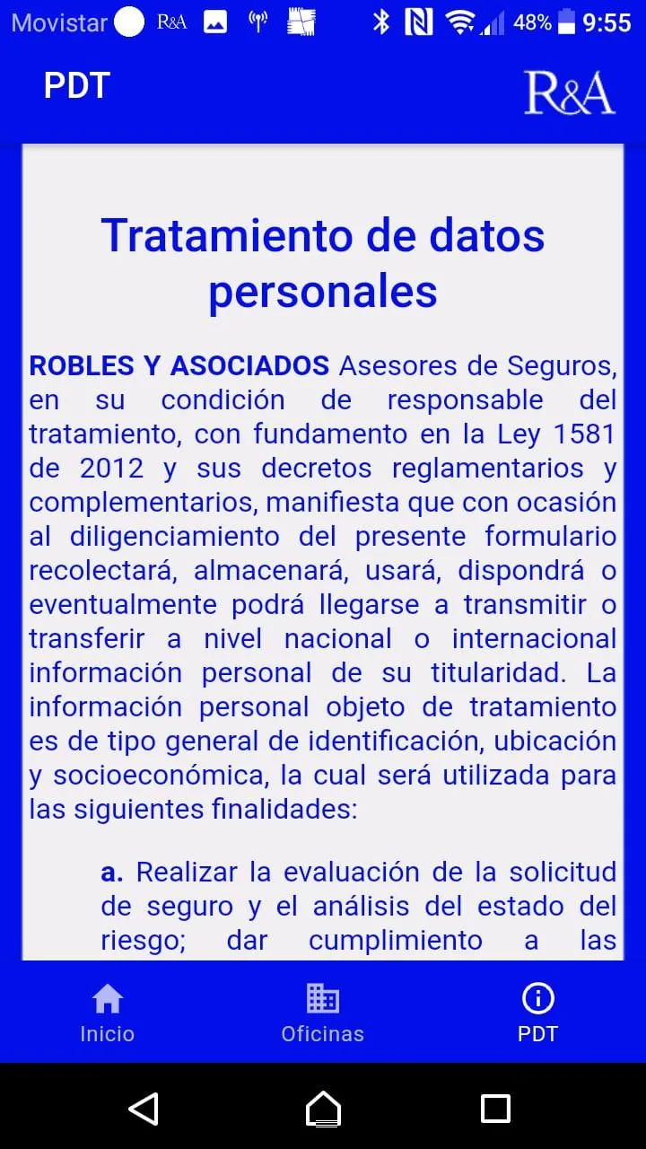 Robles y Asociados | Indus Appstore | Screenshot