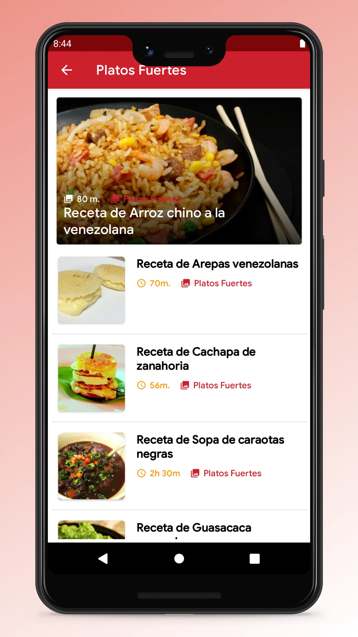 Venezuelan Recipes - Food App | Indus Appstore | Screenshot