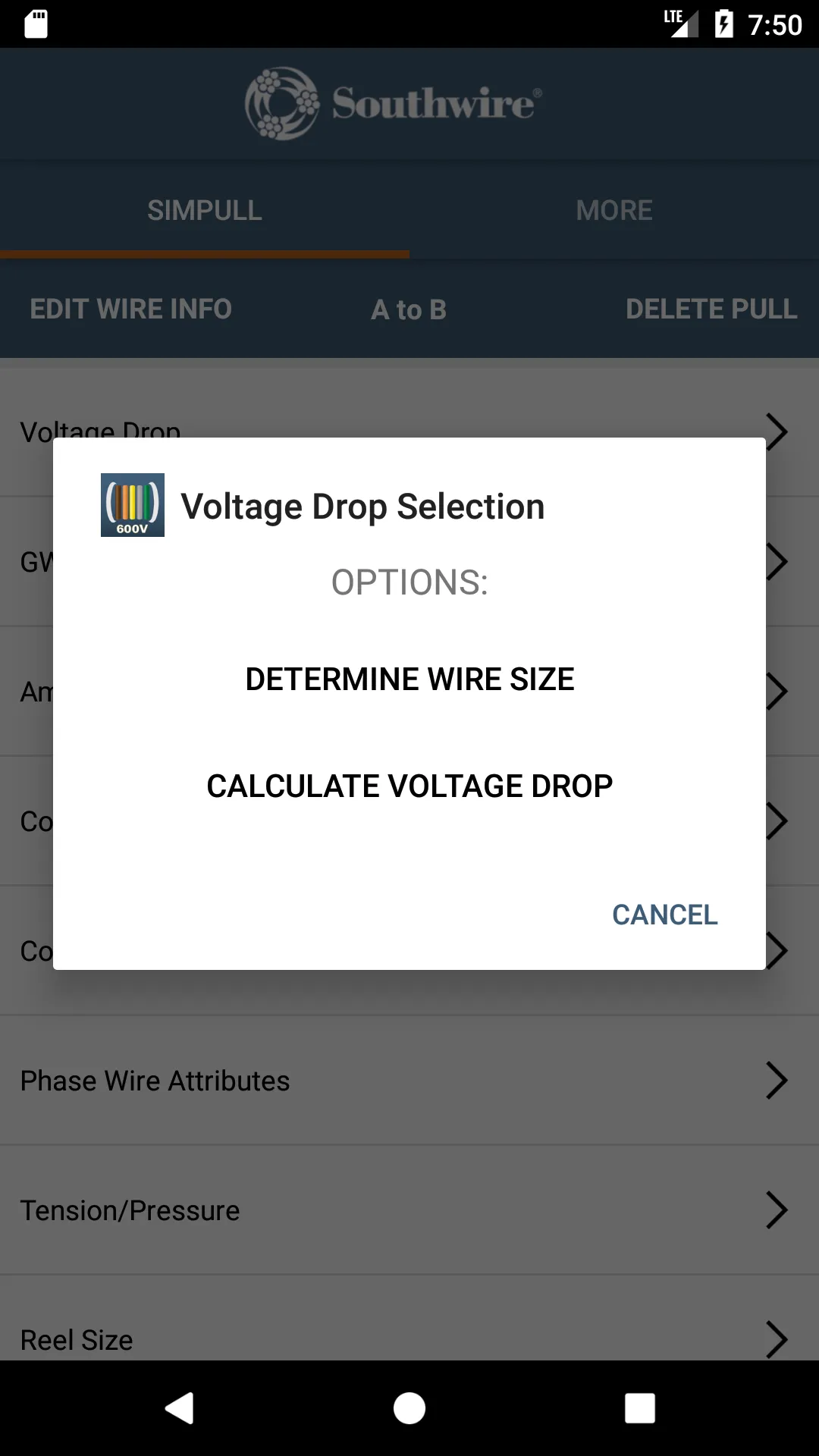 SIMpull 600V Calculator | Indus Appstore | Screenshot