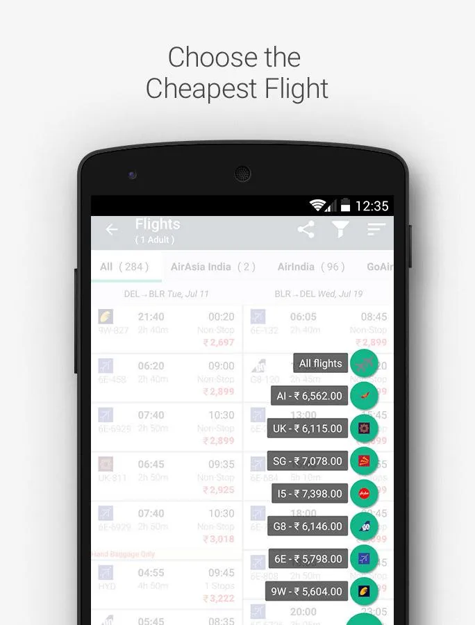 VIA - Flight Hotel Holiday Bus | Indus Appstore | Screenshot