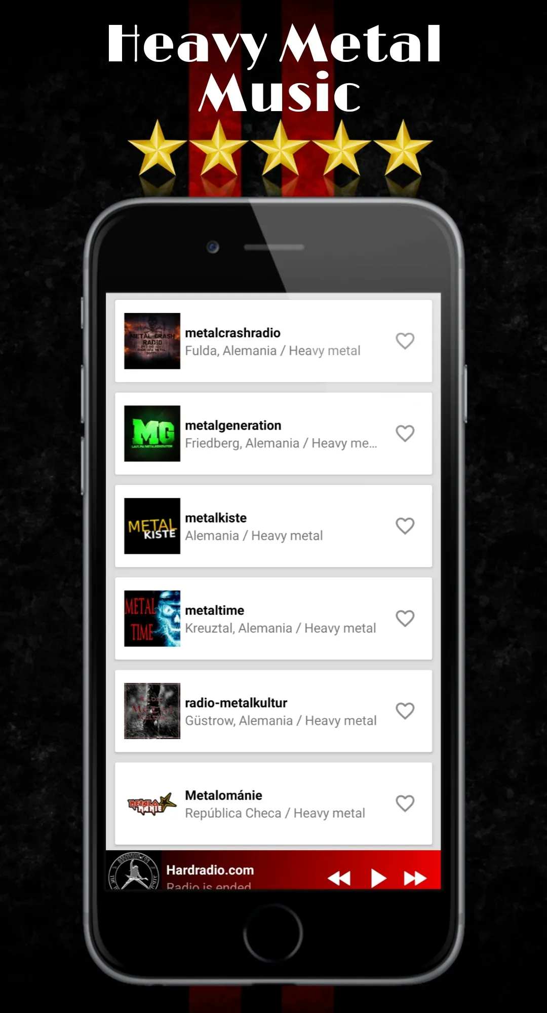 Heavy Metal Music | Indus Appstore | Screenshot