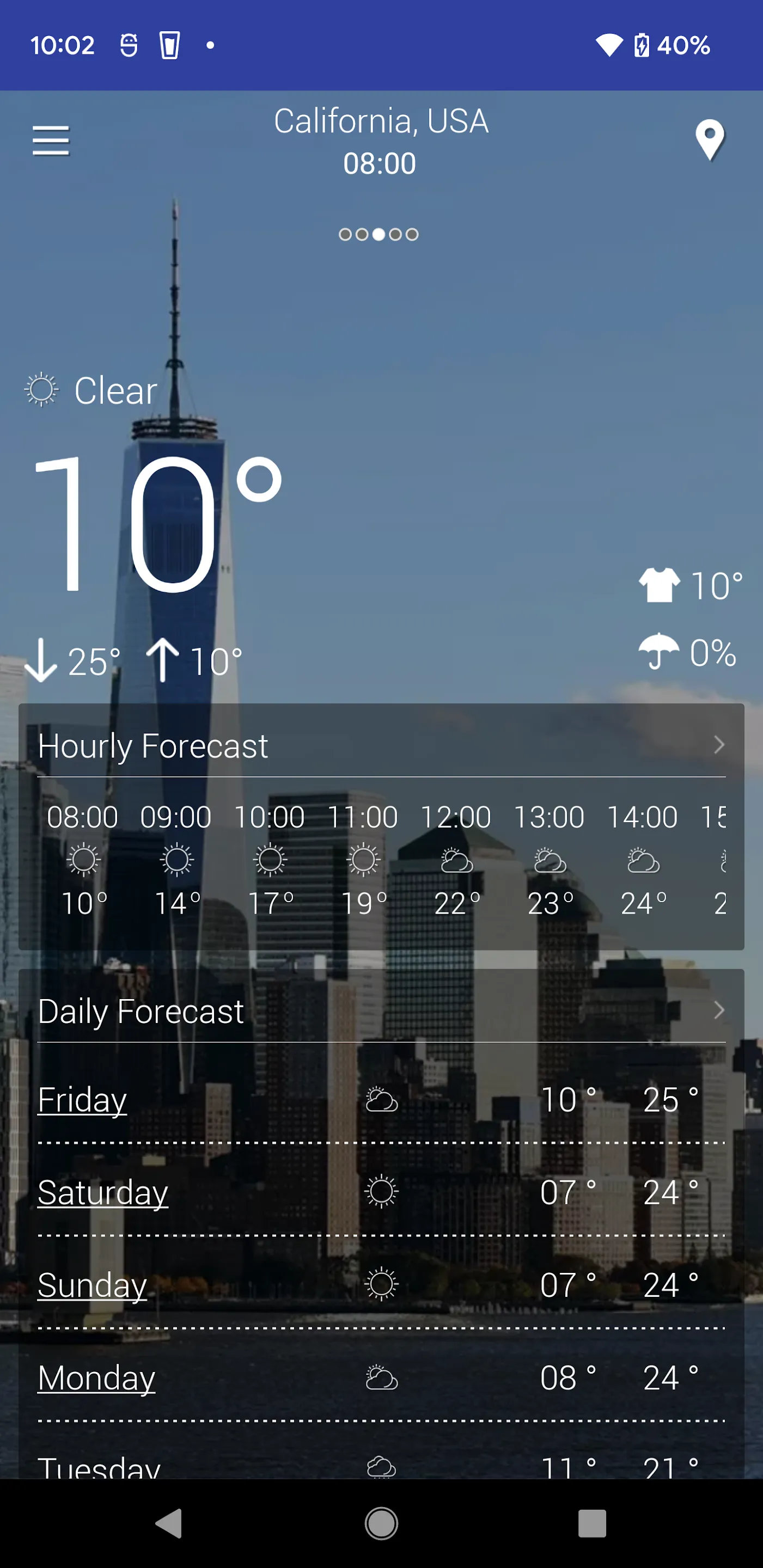 Weather - Forecast & Realtime | Indus Appstore | Screenshot