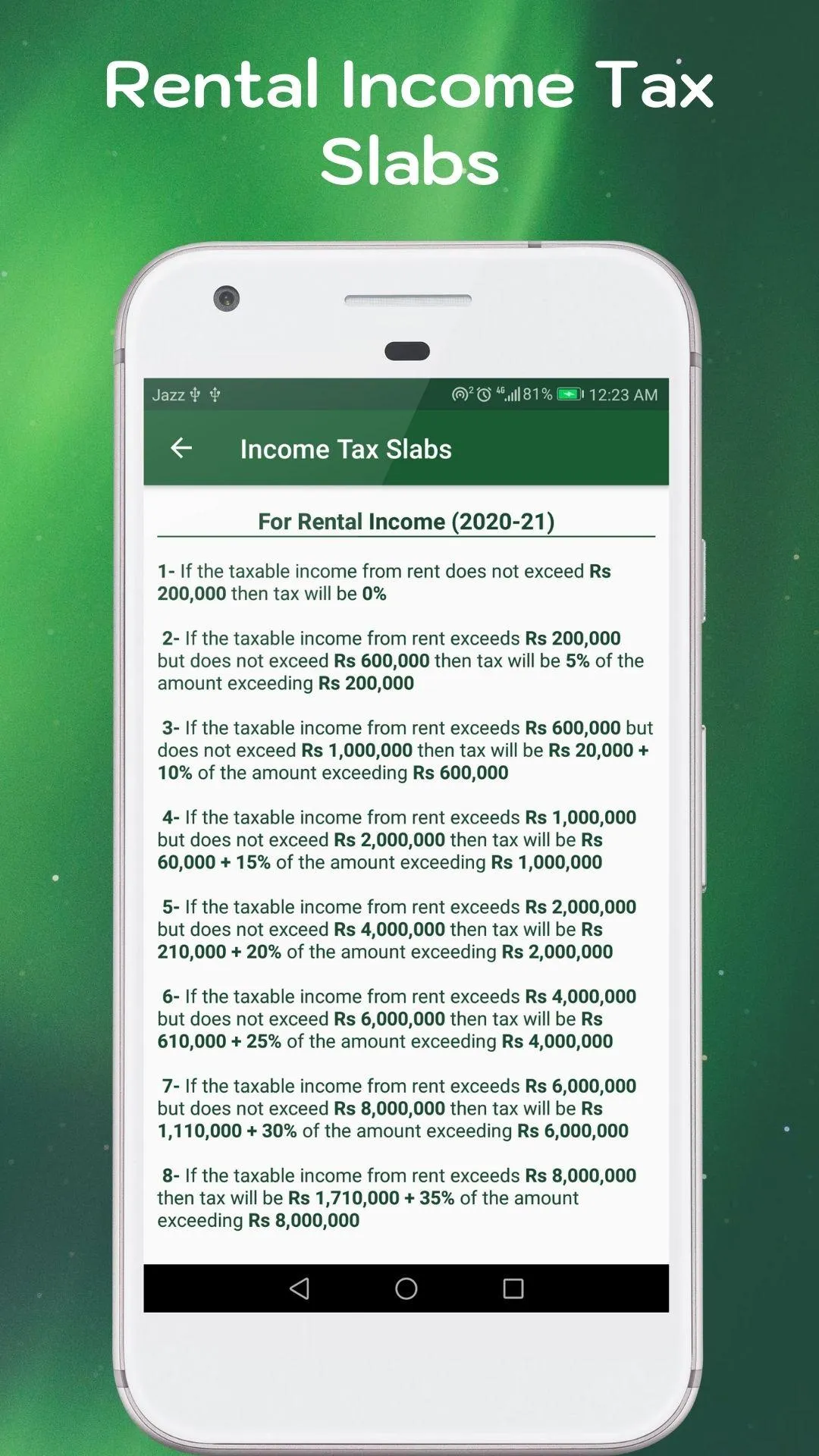 Income Tax Calculator 2024-25 | Indus Appstore | Screenshot