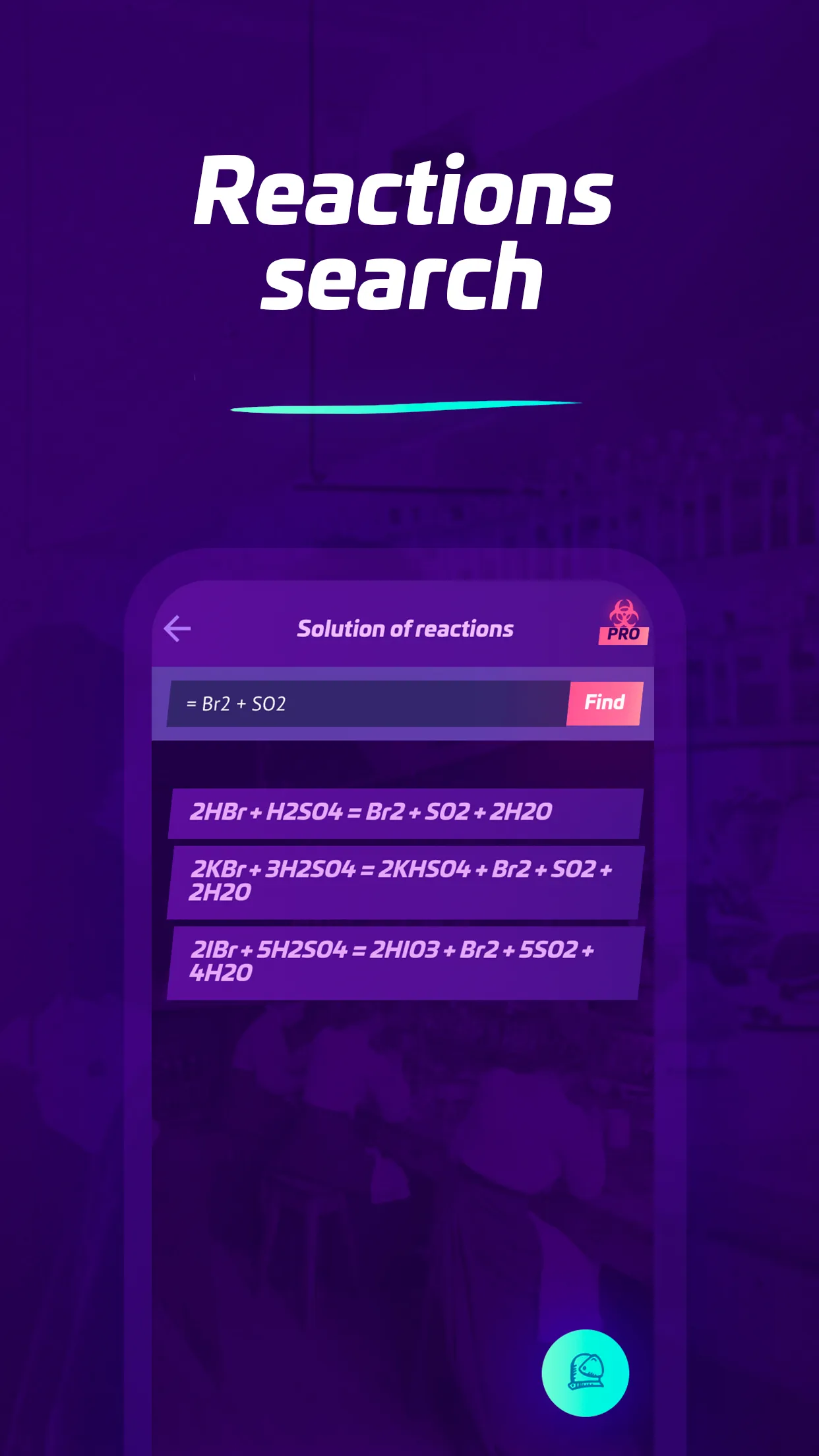 Chemistry X10: reaction solver | Indus Appstore | Screenshot