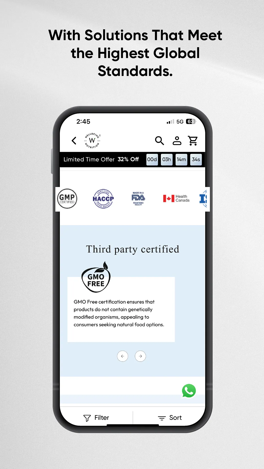 Wellbeing Nutrition | Indus Appstore | Screenshot