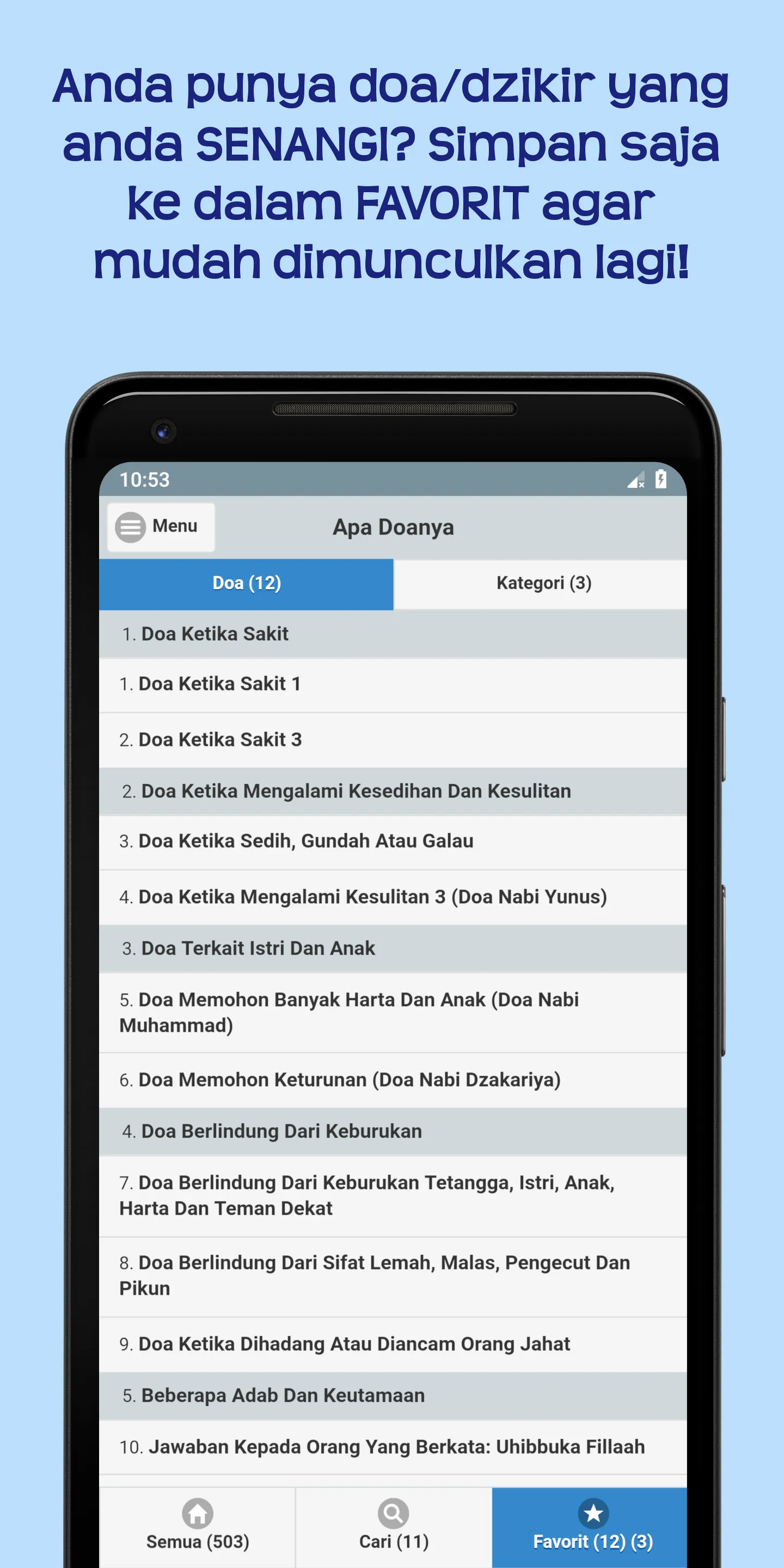 Apa Doanya: Doa & Dzikir | Indus Appstore | Screenshot