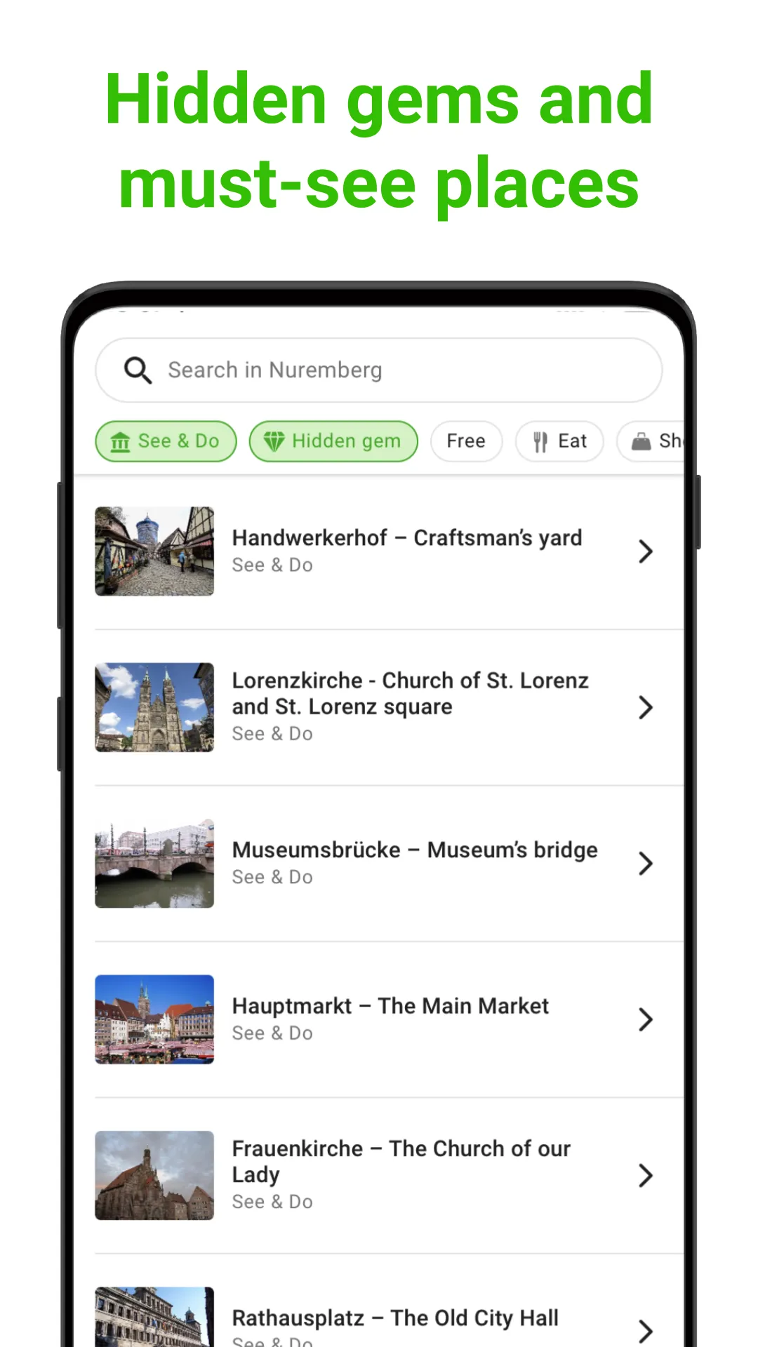 Nuremberg SmartGuide | Indus Appstore | Screenshot