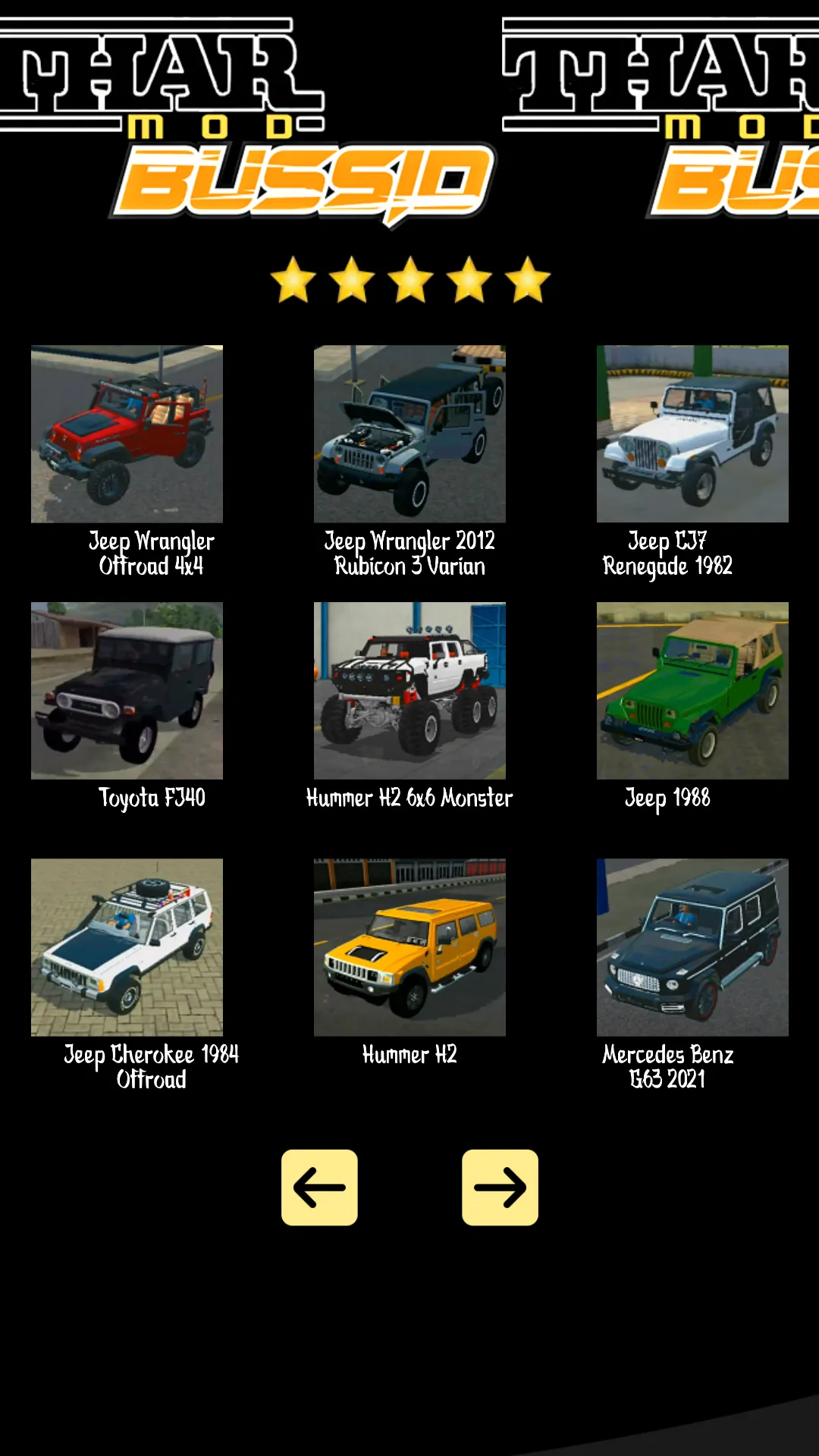 Modified Thar Mod Bussid | Indus Appstore | Screenshot