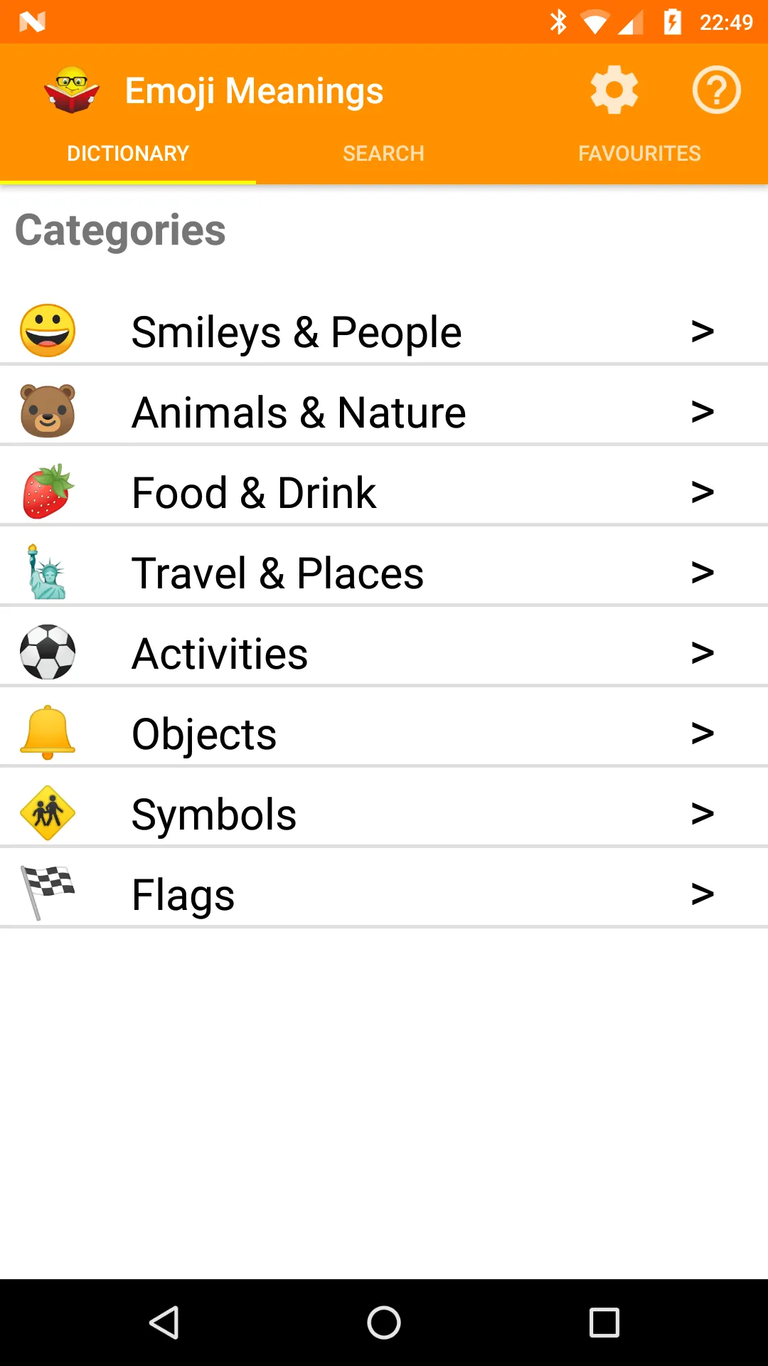 Emoji Meanings | Indus Appstore | Screenshot