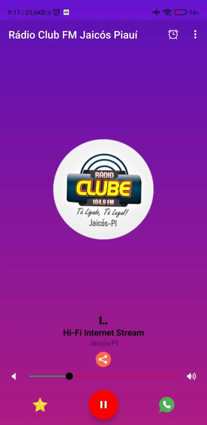 Rádio Clube FM 104.9 Jaicós | Indus Appstore | Screenshot