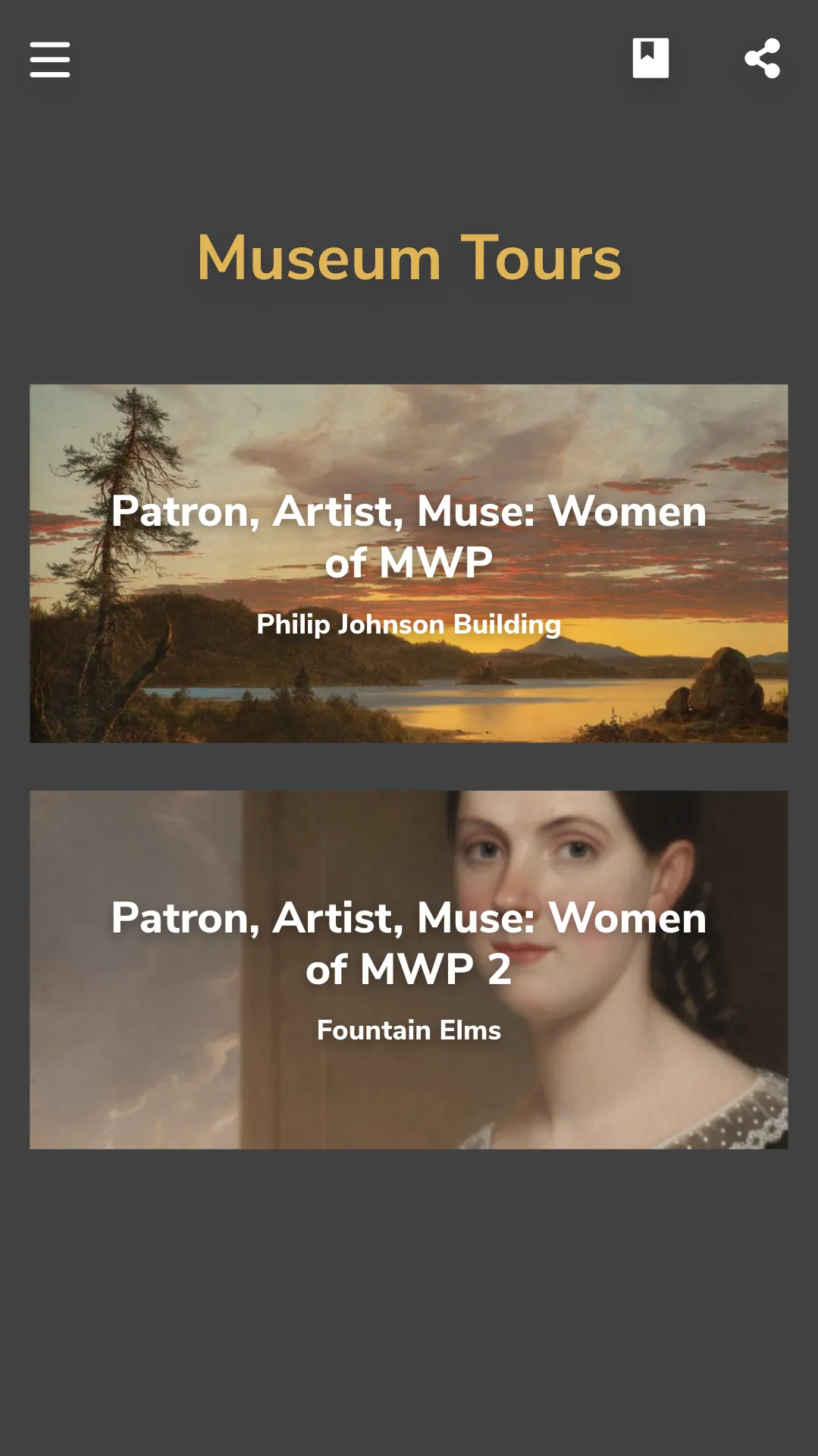 MWP Museum of Art Mobile Guide | Indus Appstore | Screenshot