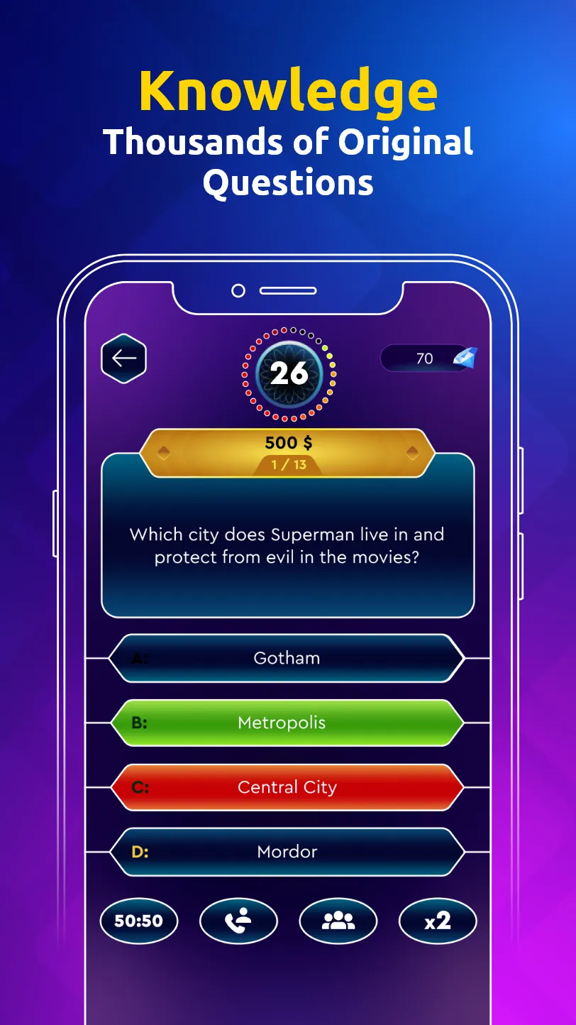 Get Millionaire: Quiz Trivia | Indus Appstore | Screenshot