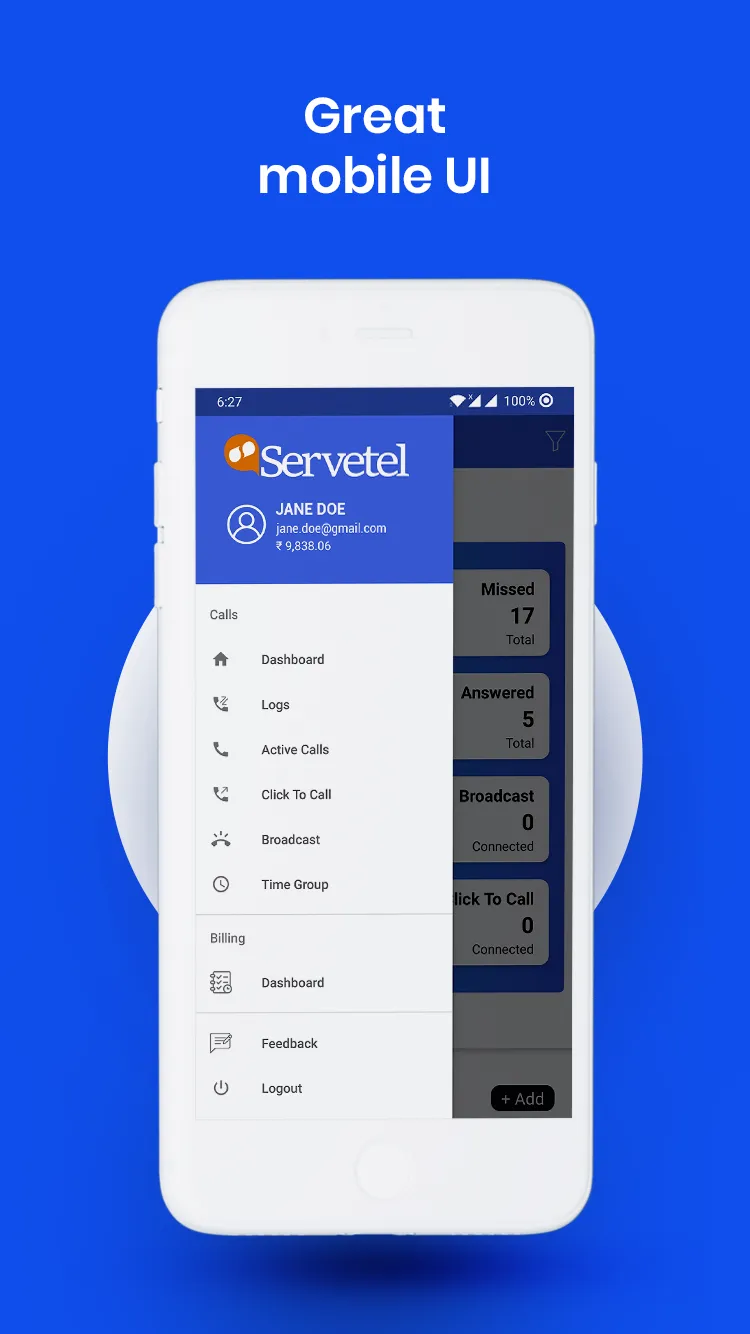 Servetel - Admin App | Indus Appstore | Screenshot