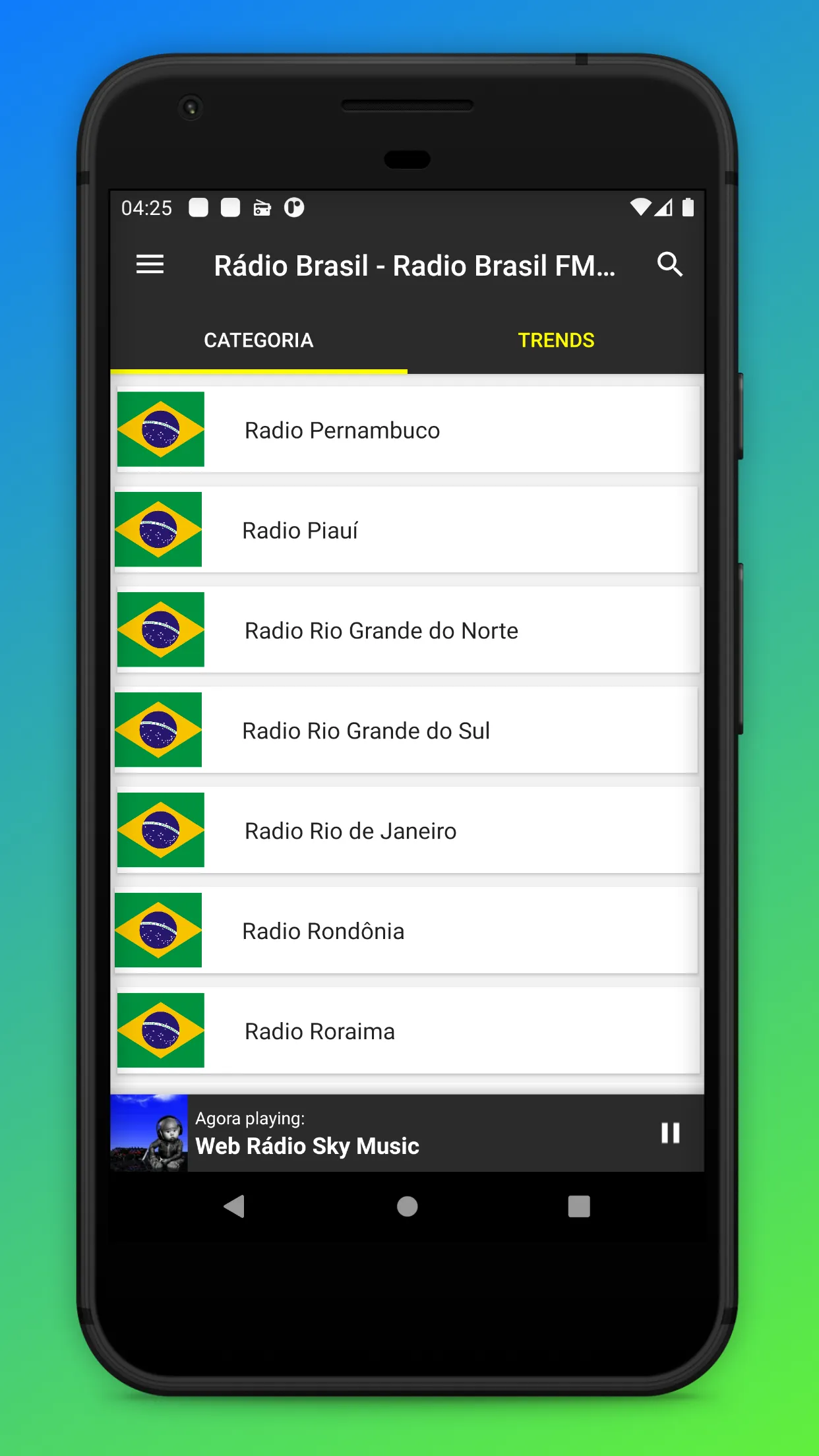 Radio Brasil - Radio Brazil FM | Indus Appstore | Screenshot