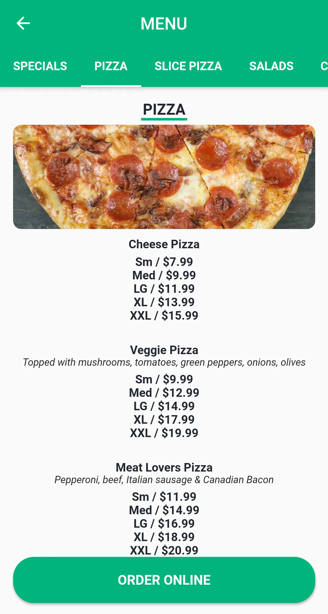 New York Pizzeria | Indus Appstore | Screenshot