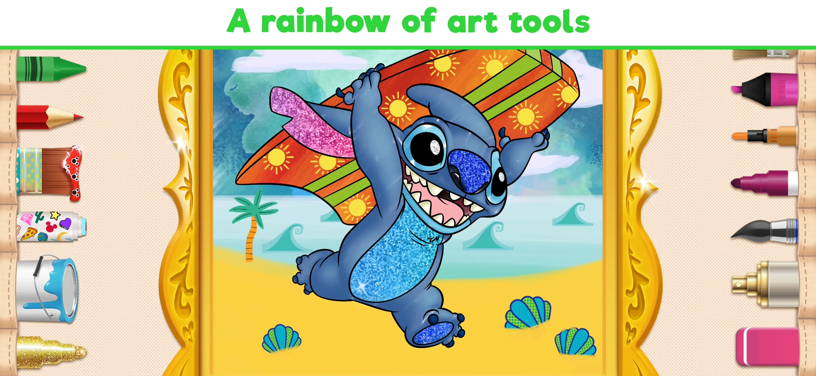 Disney Coloring World | Indus Appstore | Screenshot