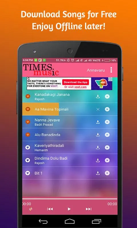 1000 Kannada Movie Songs | Indus Appstore | Screenshot