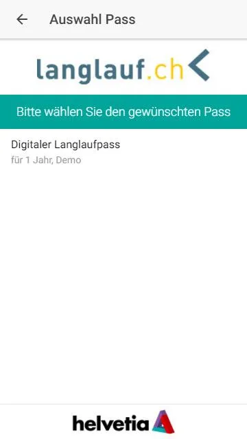 Langlaufpass | Indus Appstore | Screenshot