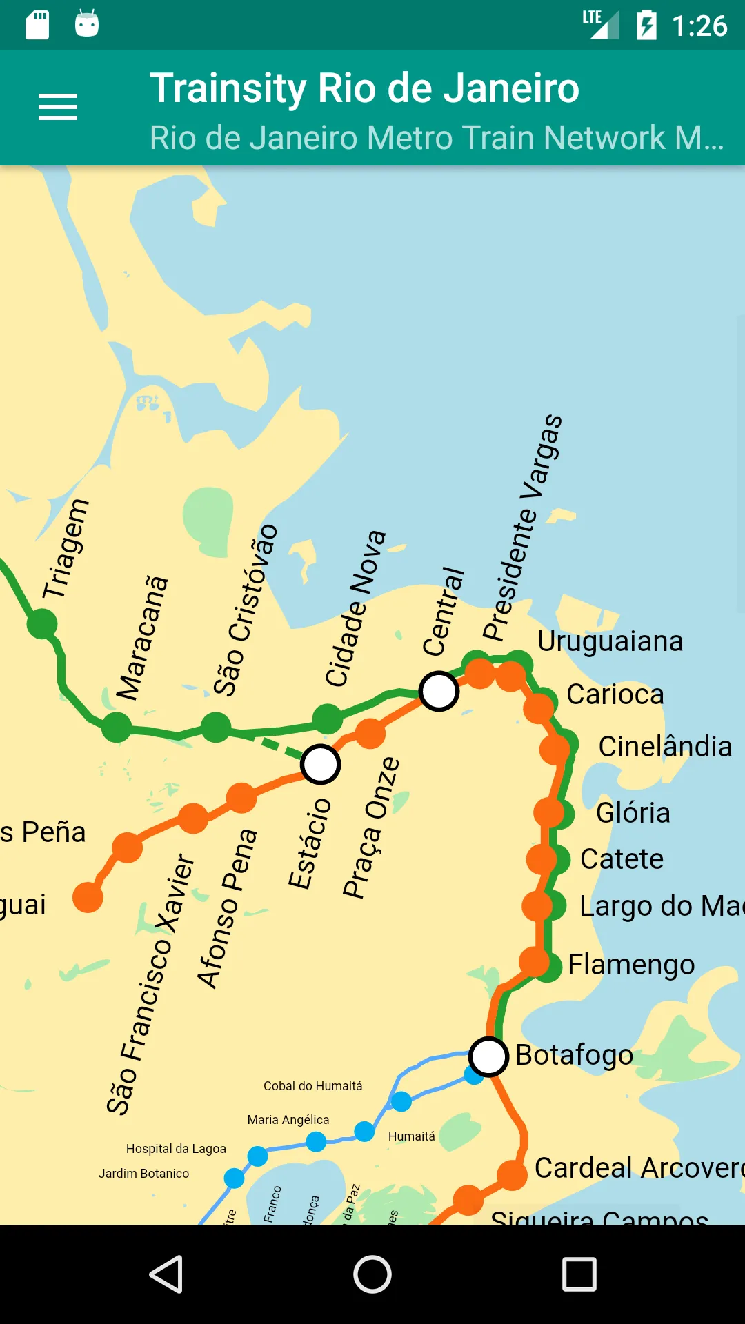 Trainsity Rio de Janeiro Metro | Indus Appstore | Screenshot