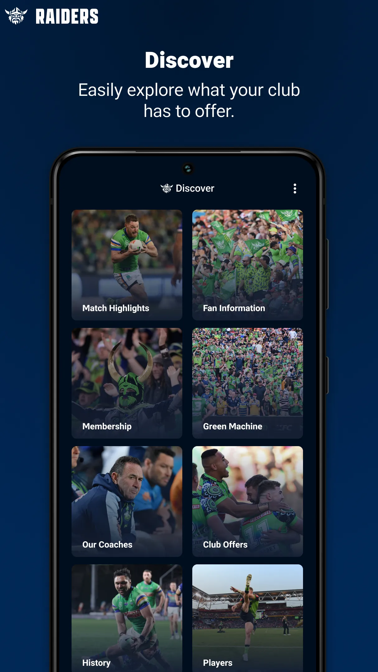 Canberra Raiders | Indus Appstore | Screenshot