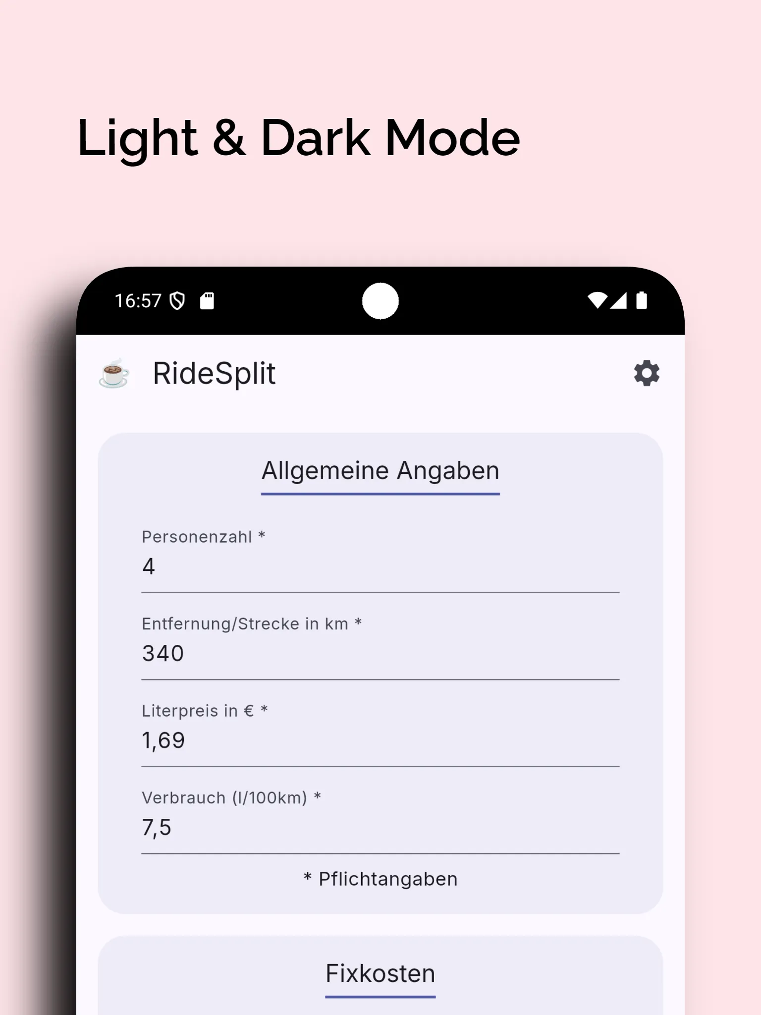 RideSplit Share Trip Cost Calc | Indus Appstore | Screenshot