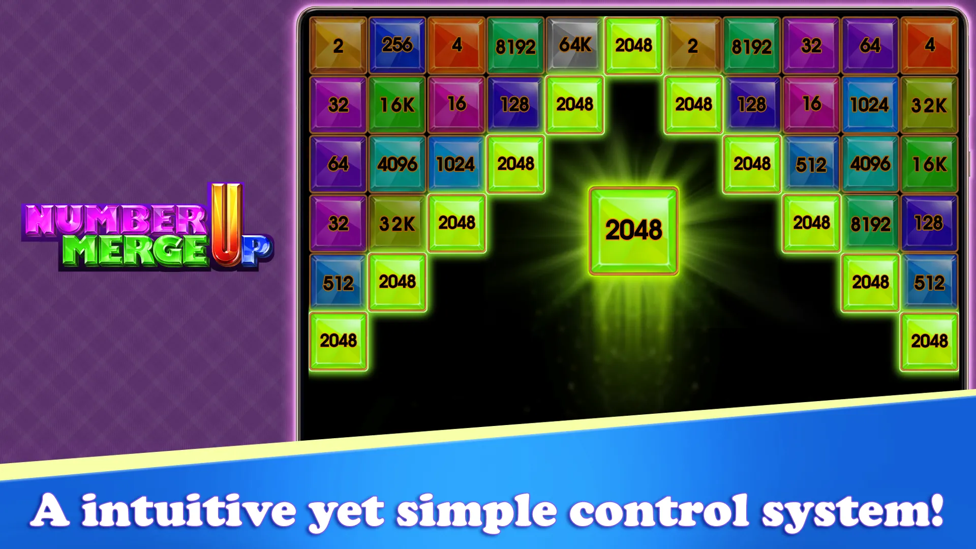 Number Up Merge - 2048 Puzzle | Indus Appstore | Screenshot