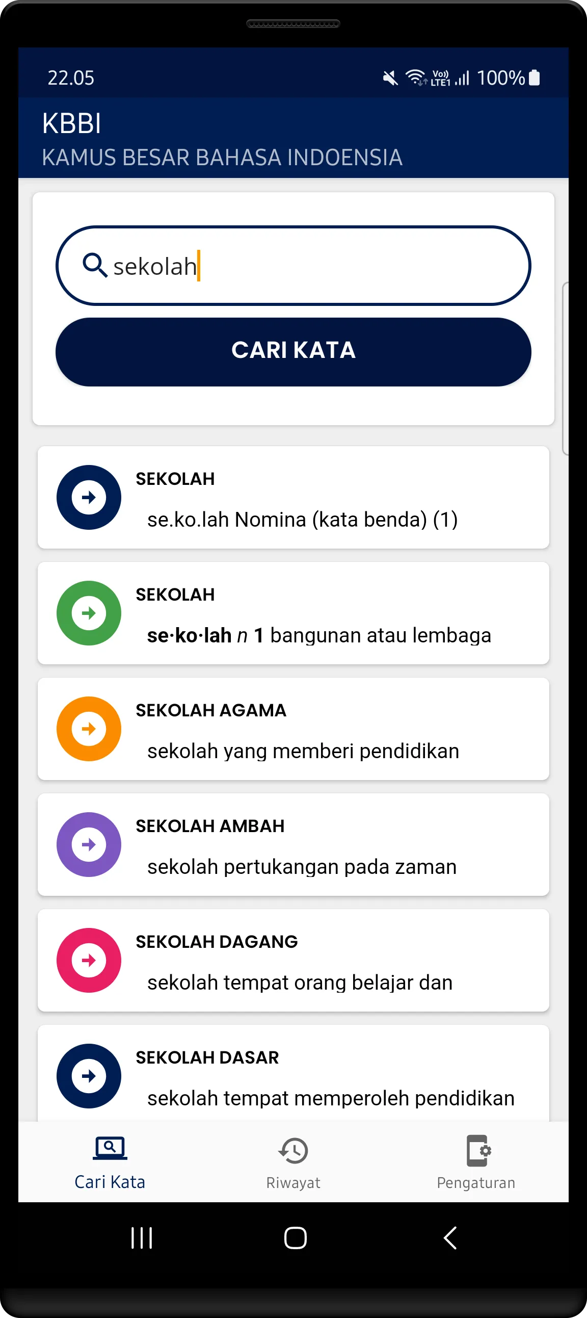 Kamus Kata KBBI | Indus Appstore | Screenshot