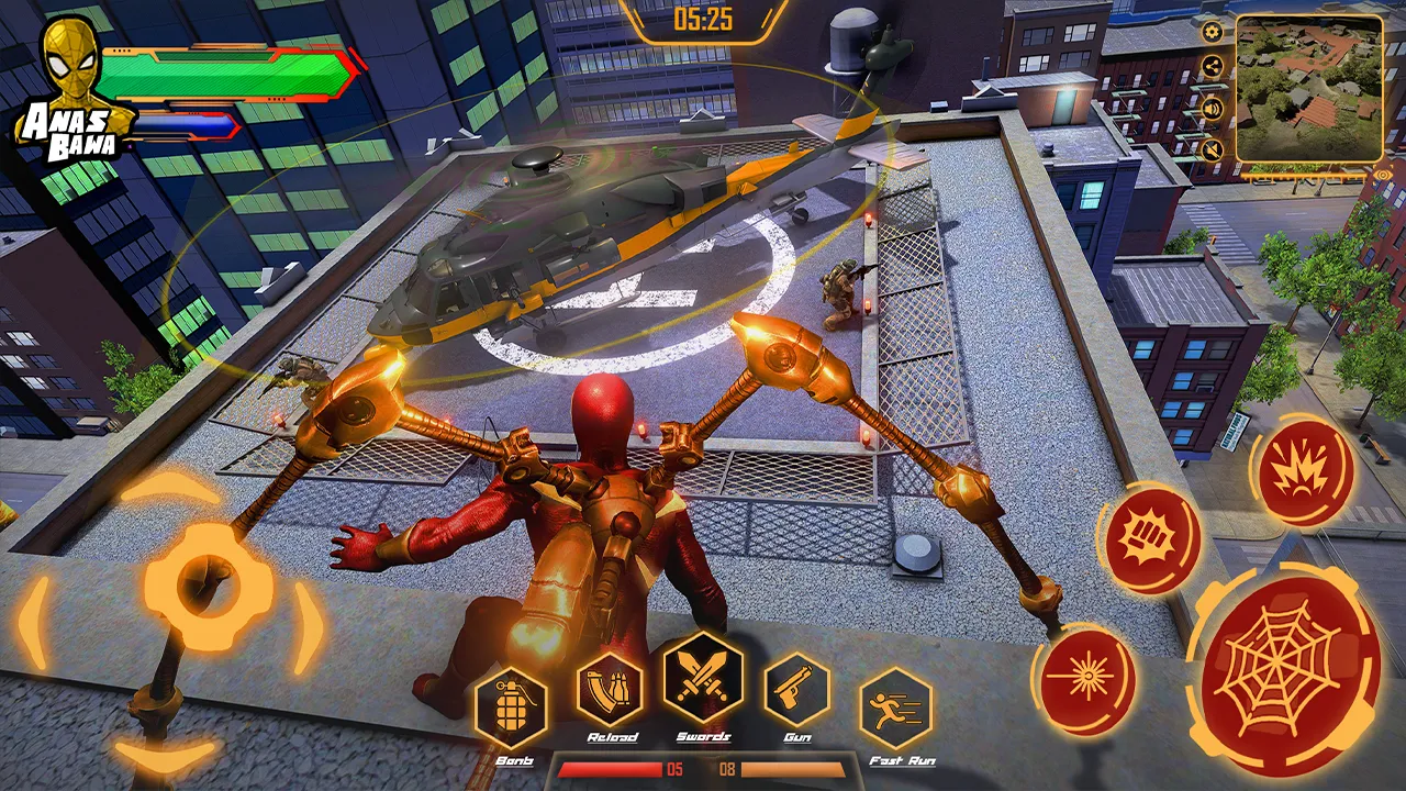 Iron Super Hero - Spider Games | Indus Appstore | Screenshot