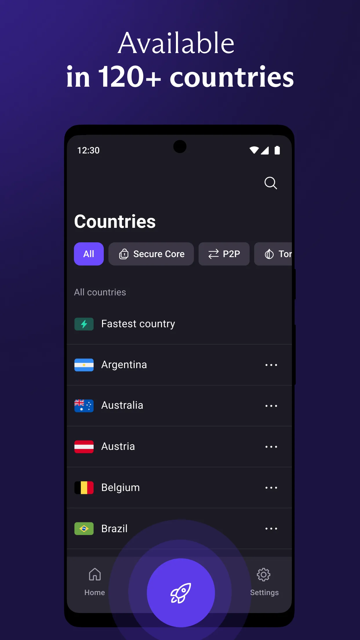 VPN Proton: Fast & Secure VPN | Indus Appstore | Screenshot