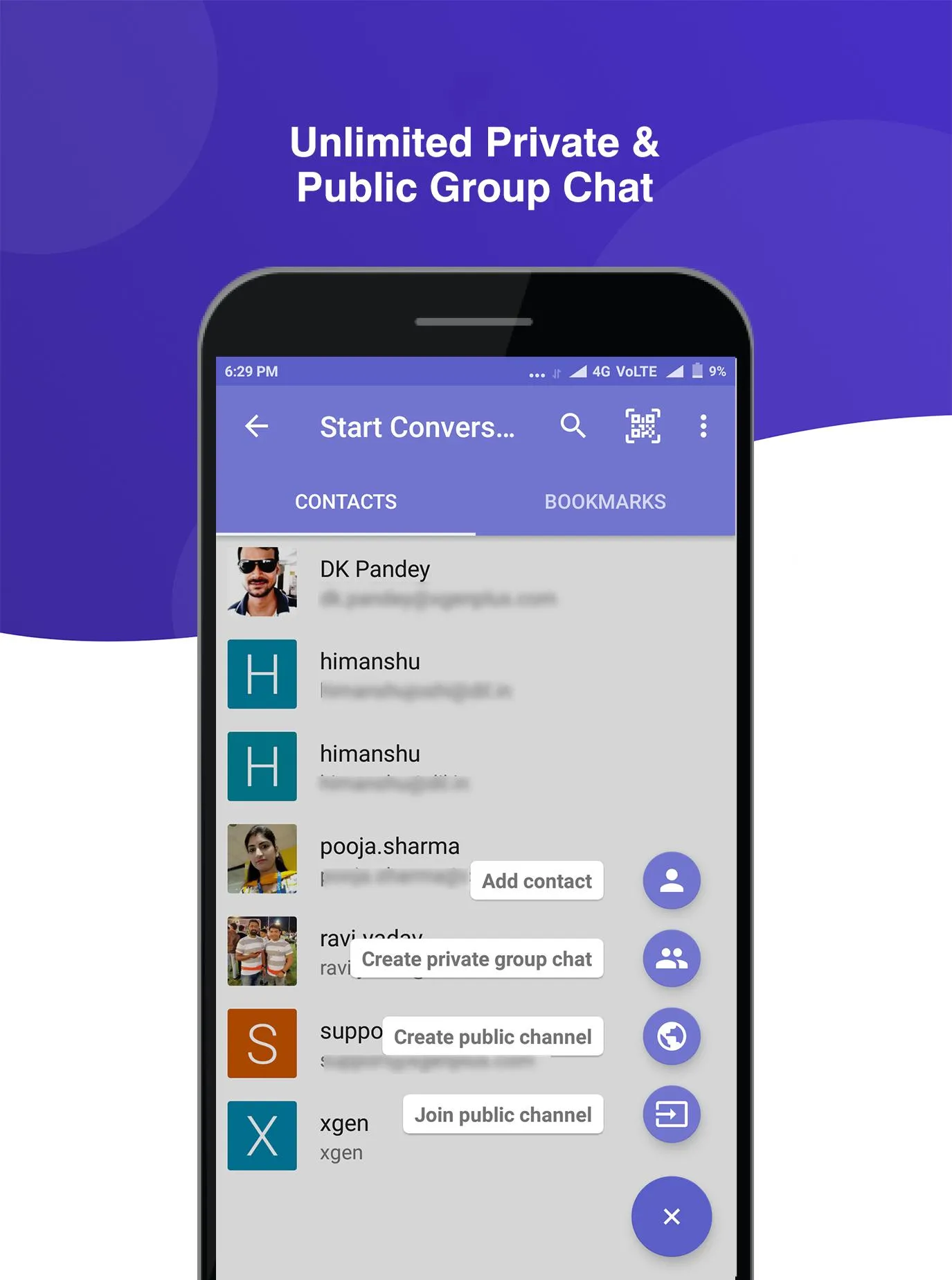 Xgen IM - Encrypted Messenger | Indus Appstore | Screenshot