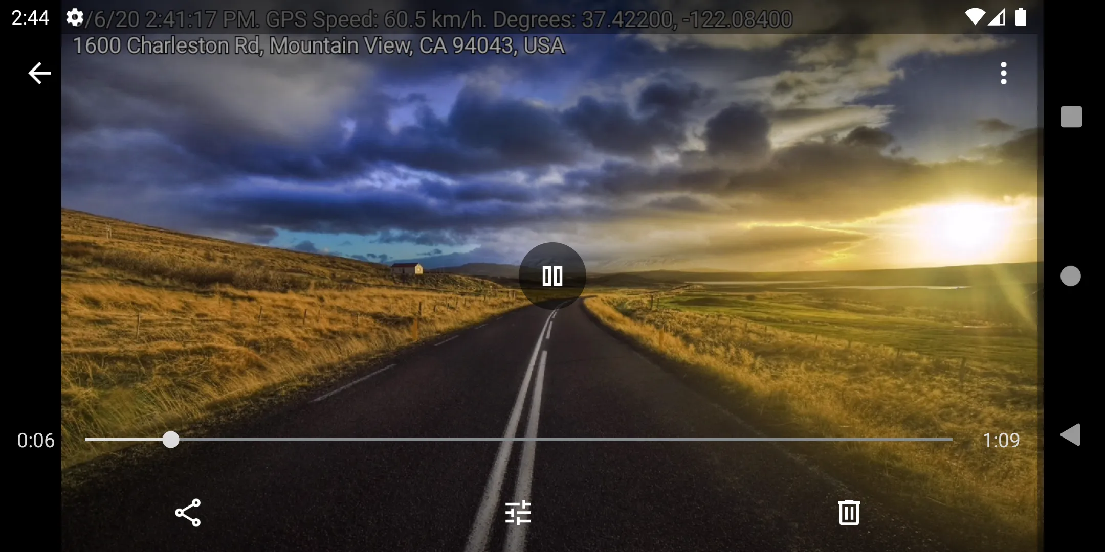 Droid Dashcam - Video Recorder | Indus Appstore | Screenshot