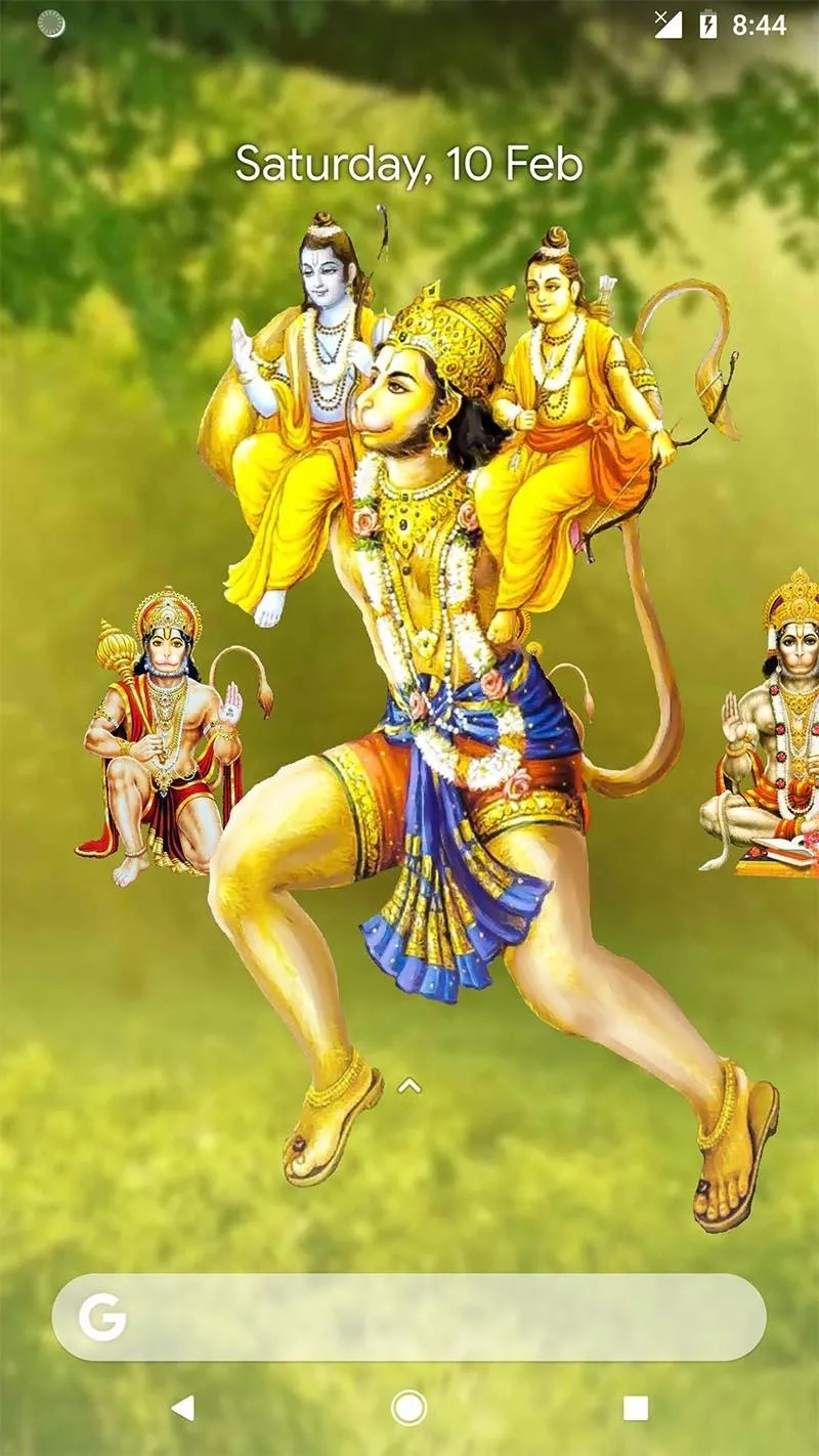 4D Hanuman Live Wallpaper | Indus Appstore | Screenshot