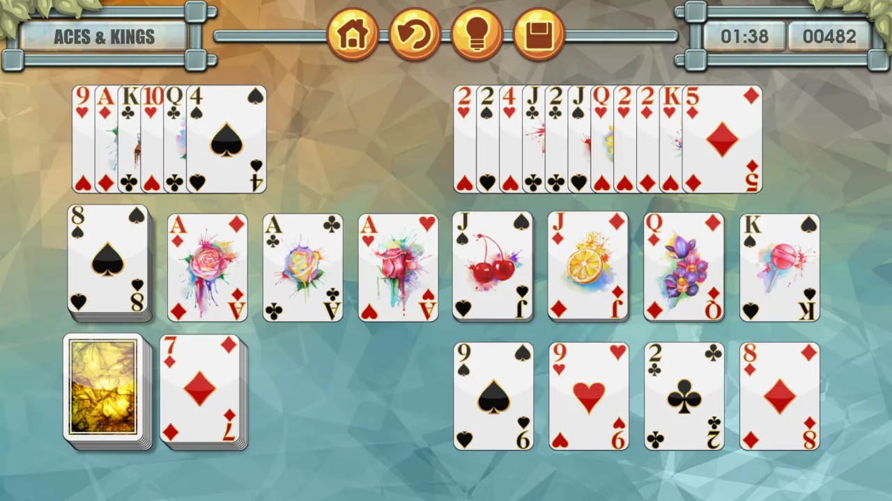 Aces & Kings Solitaire Hearts | Indus Appstore | Screenshot