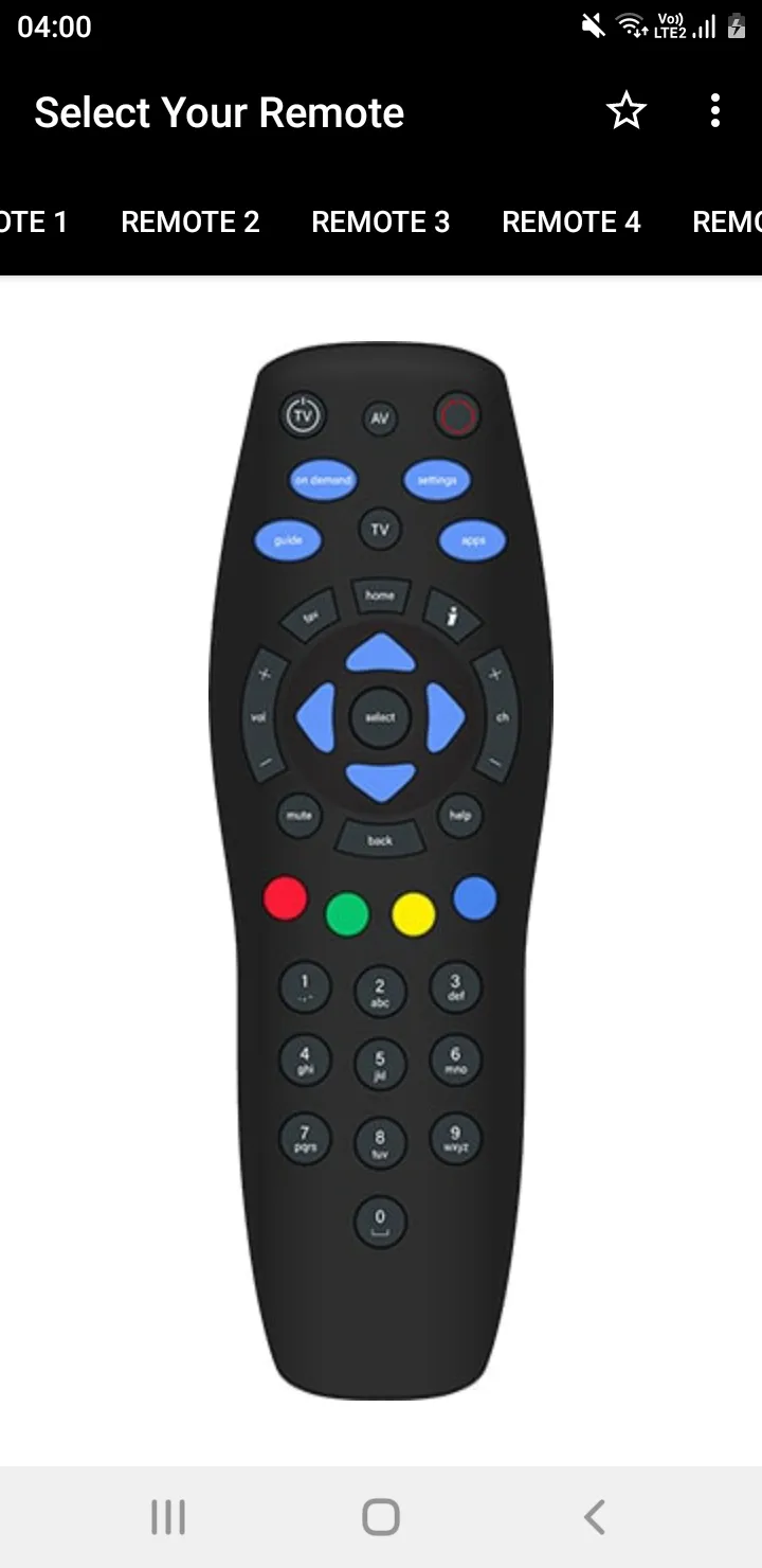 Remote Control For Tata Sky | Indus Appstore | Screenshot